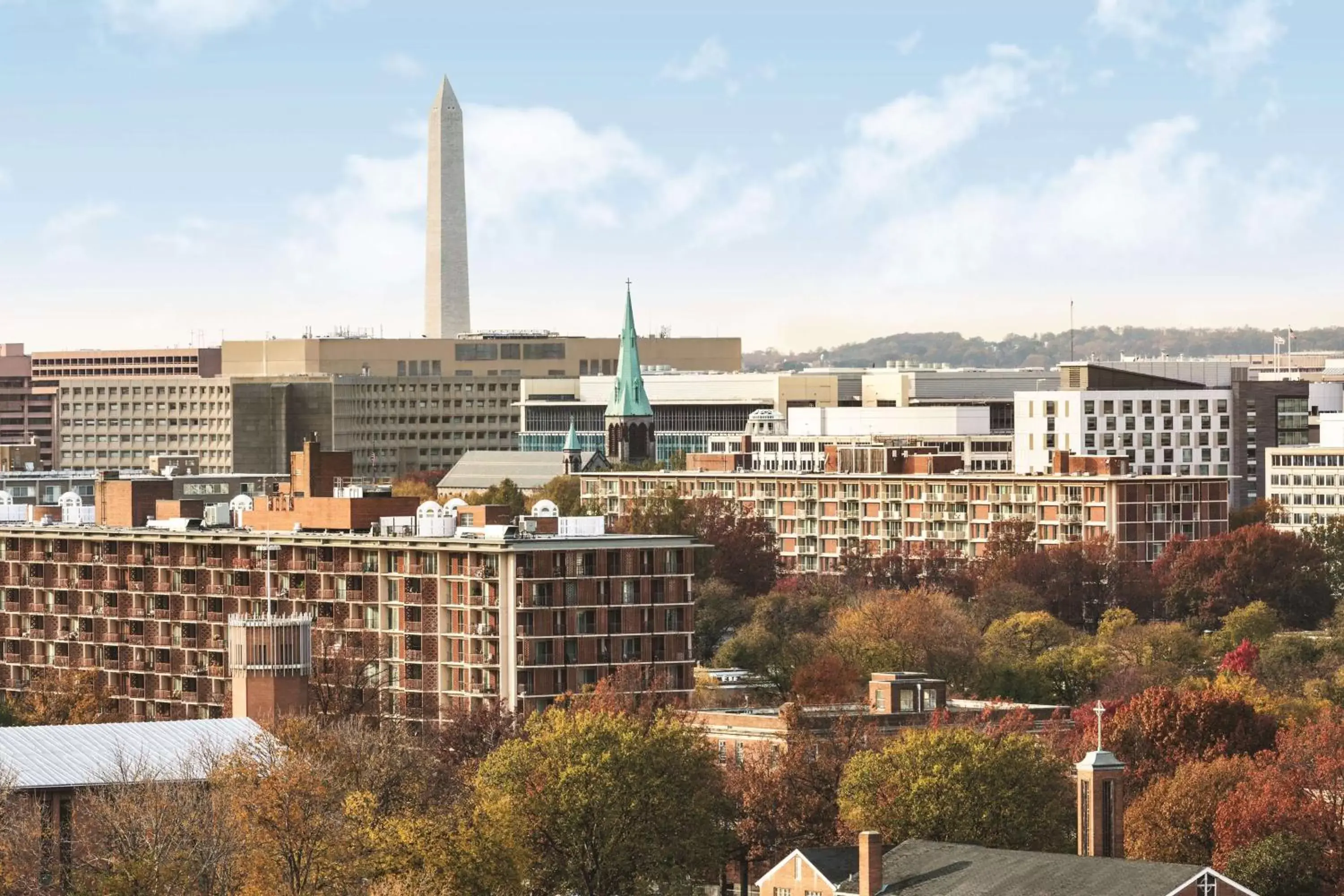 Patio in Homewood Suites by Hilton Washington DC Capitol-Navy Yard