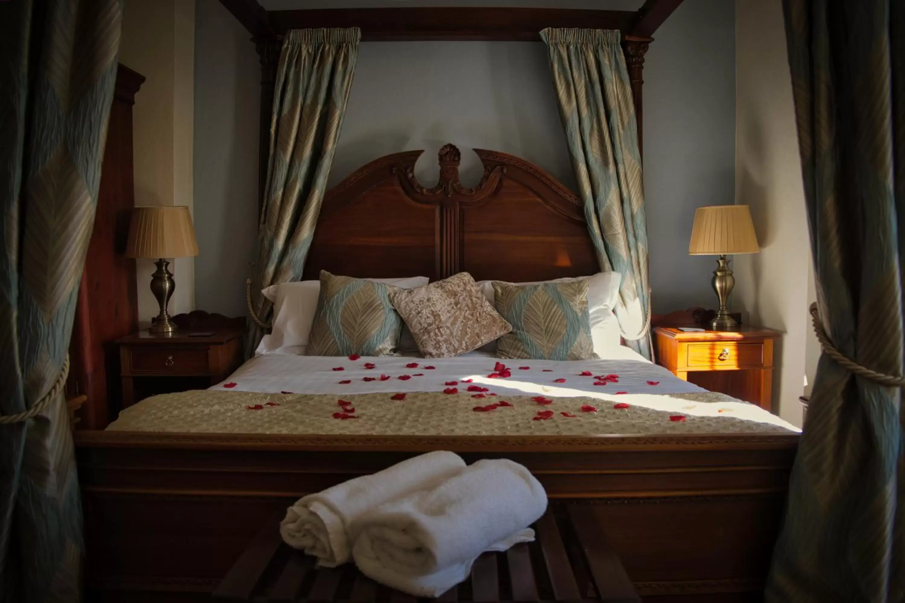 Bed in Hotel Rudyard