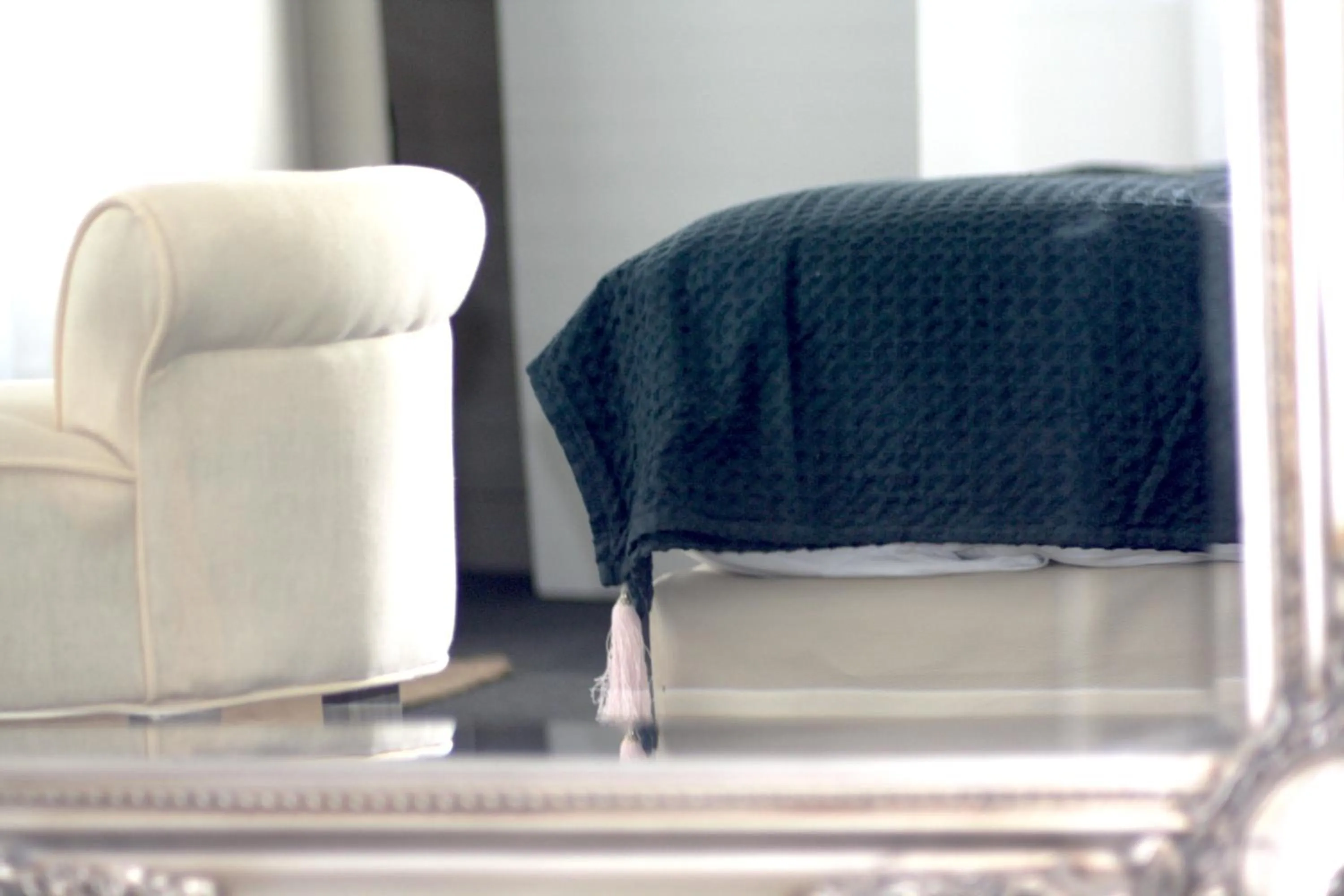 Seating area in Logis Hôtel Sea View