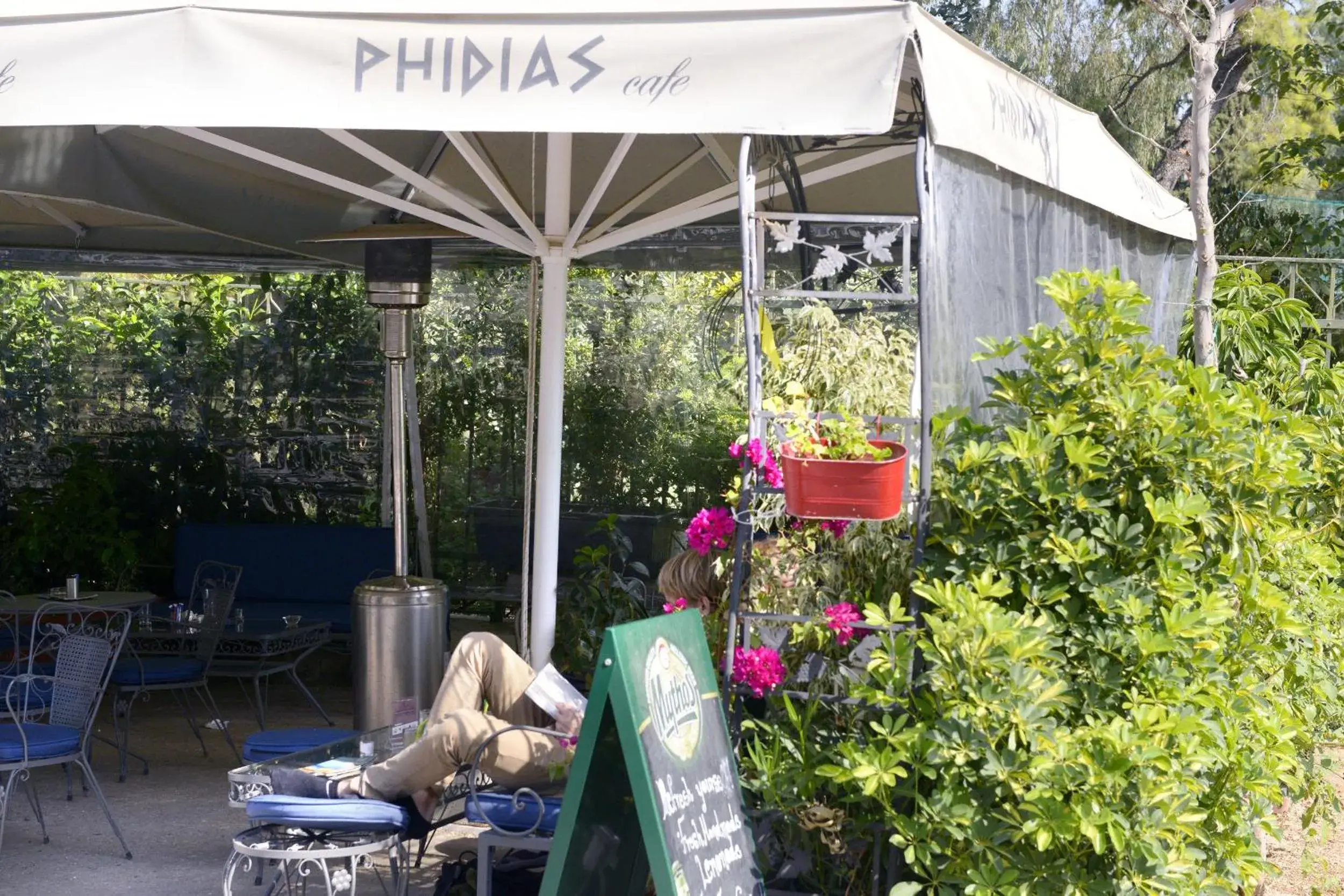 Garden in Phidias Hotel