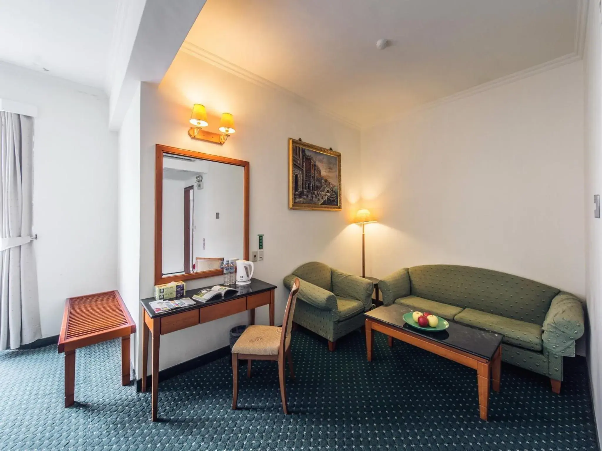 Decorative detail, Seating Area in Travel Road Hotel