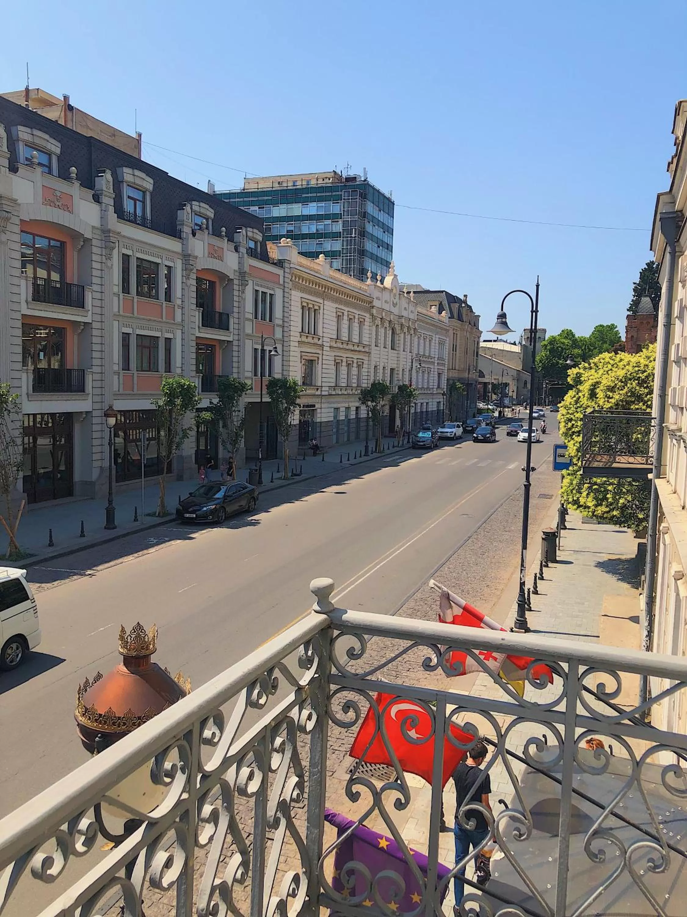 Balcony/Terrace in English Home Hotel Tbilisi