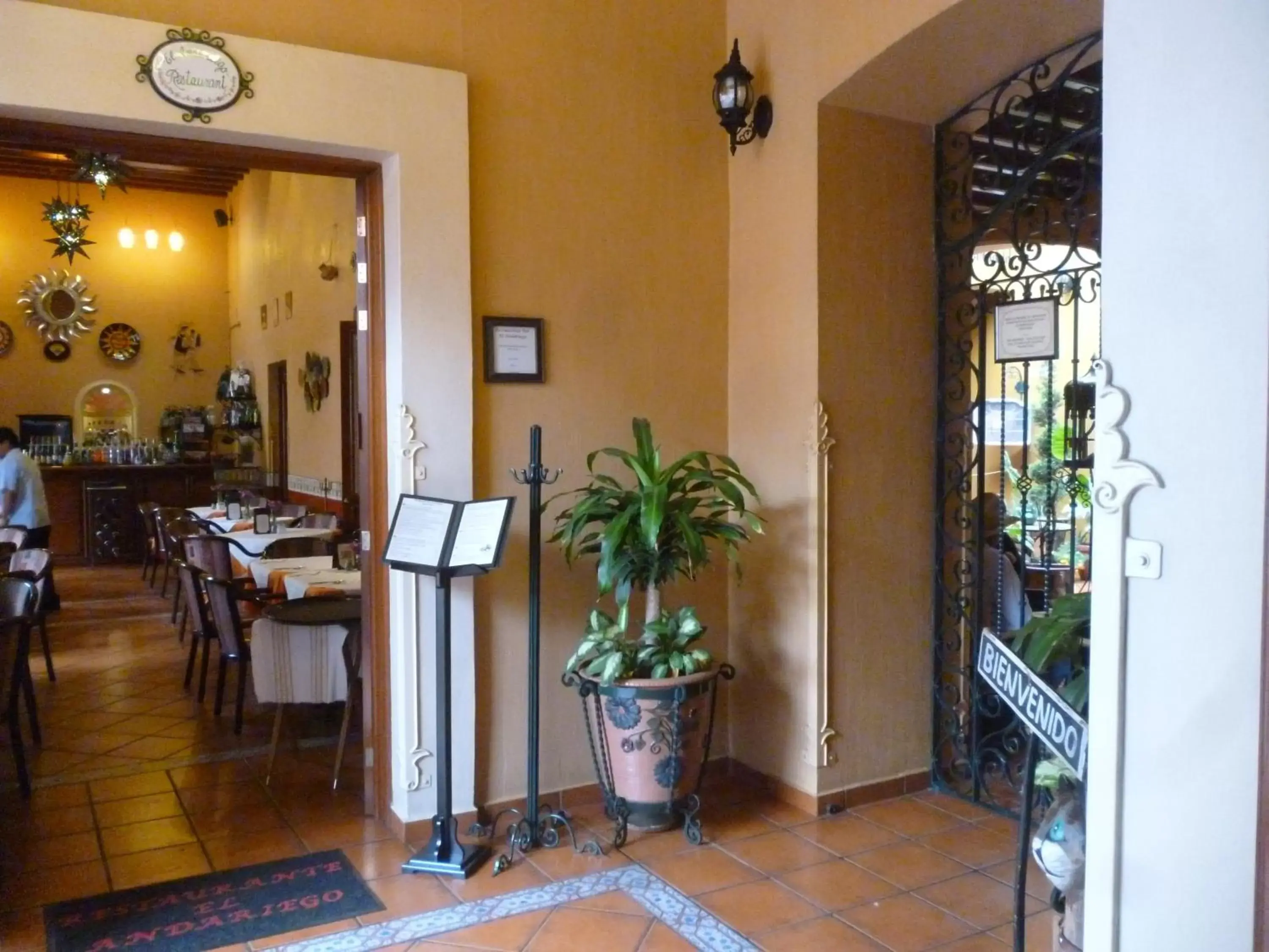 Restaurant/places to eat in Hotel Boutique Parador San Miguel Oaxaca