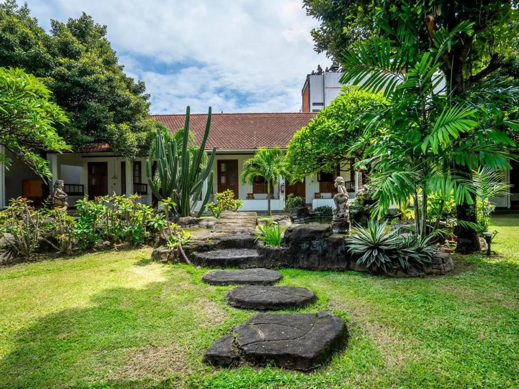 Garden view, Property Building in Inna Bali Heritage Hotel