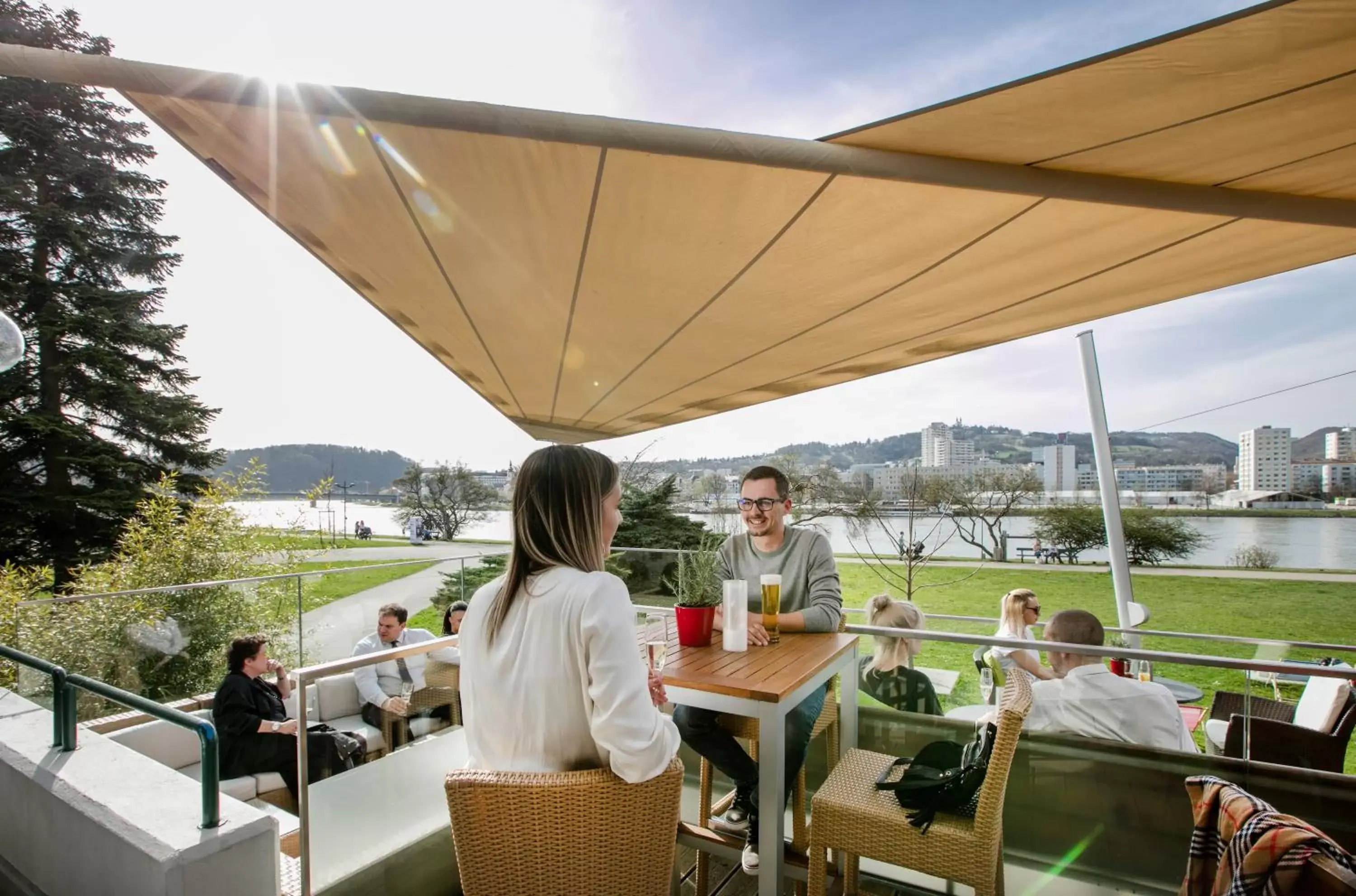 Balcony/Terrace in ARCOTEL Nike Linz