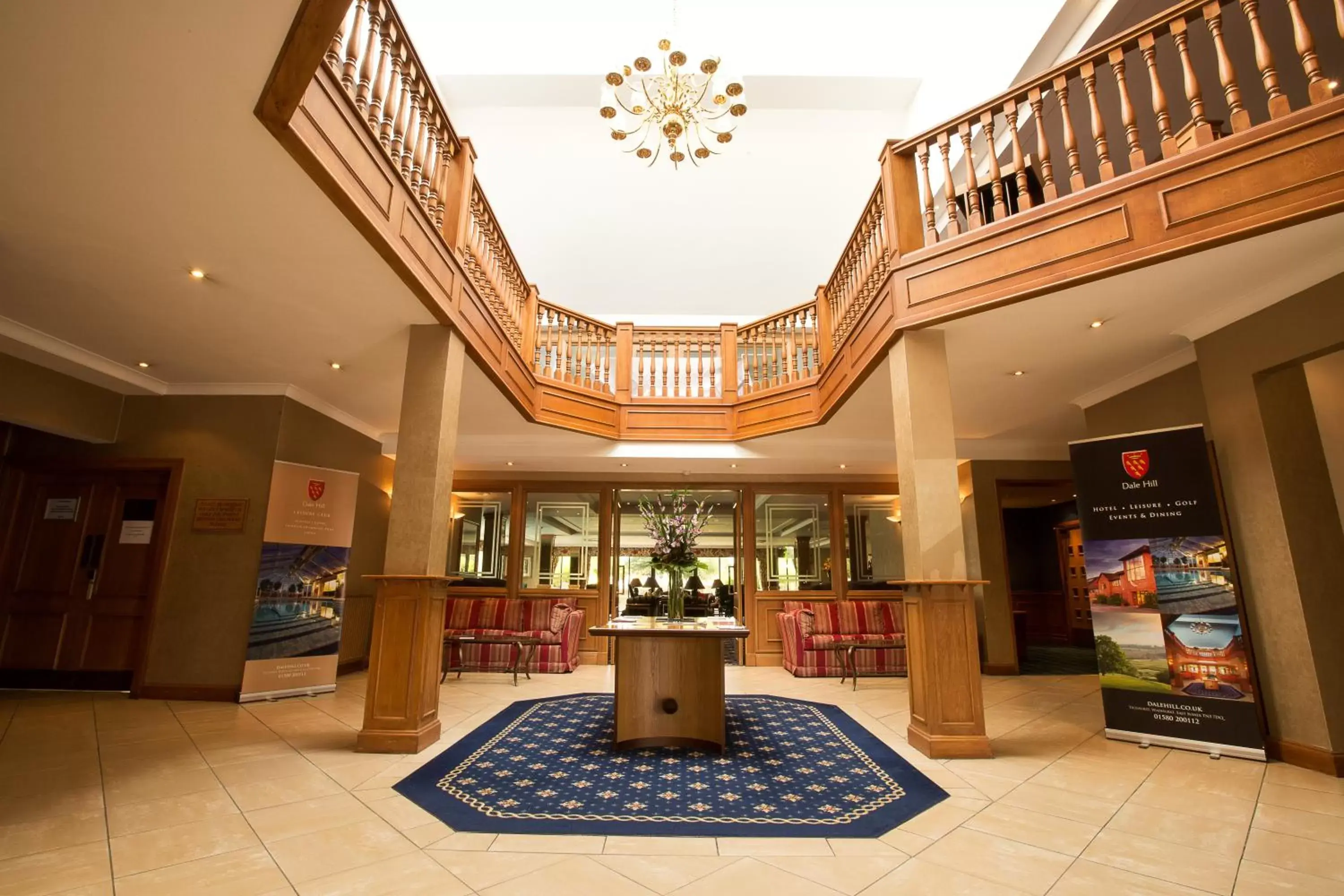 Facade/entrance, Lobby/Reception in Dale Hill Hotel
