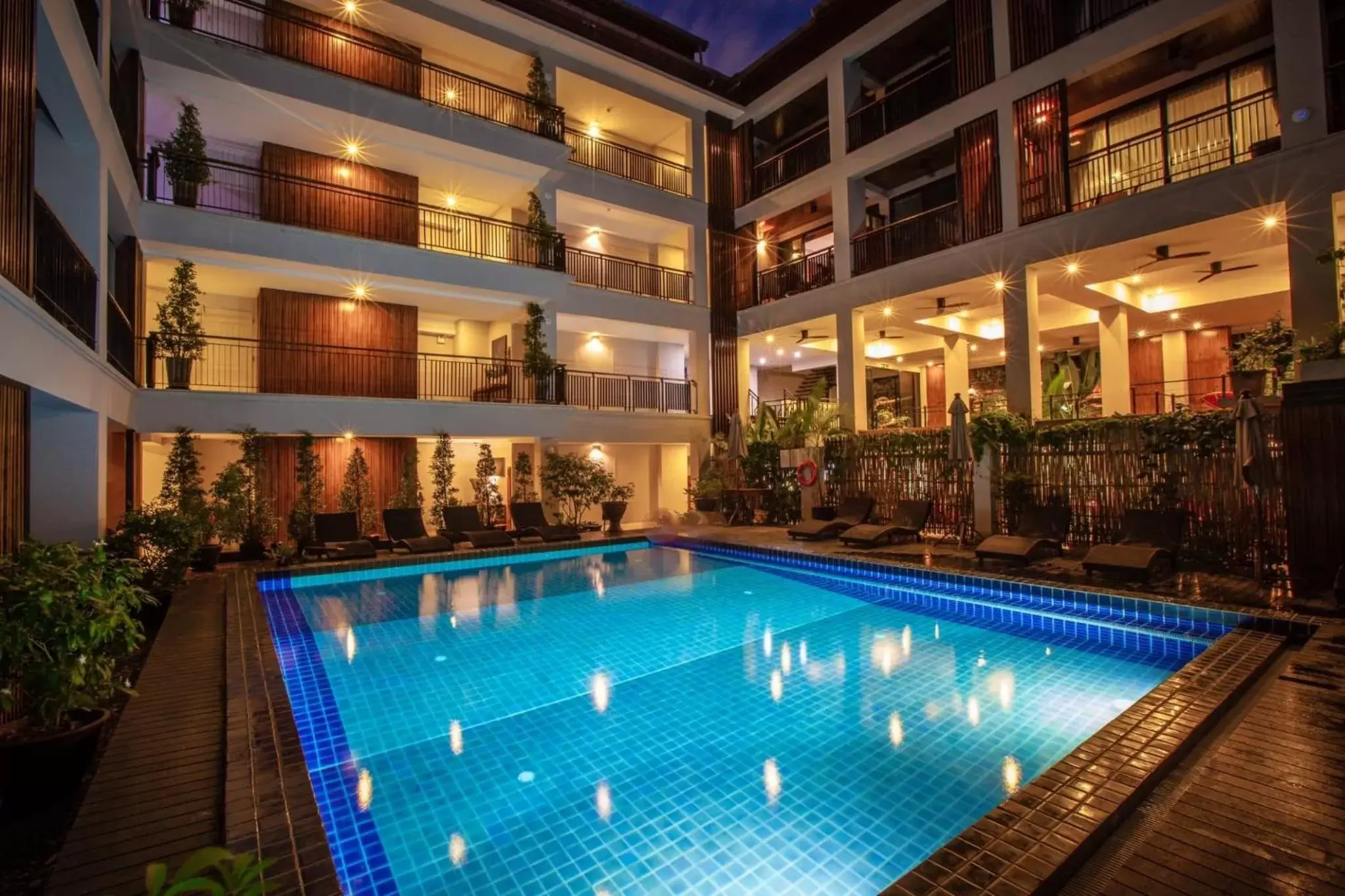 Property building, Swimming Pool in SugarCane Chiang Mai