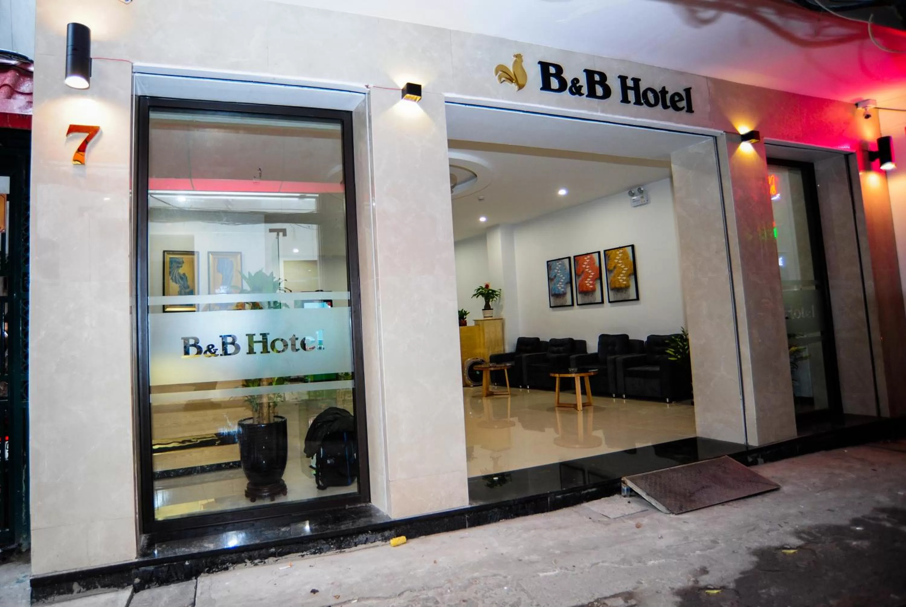 Property building in B & B Hotel Quan Hoa