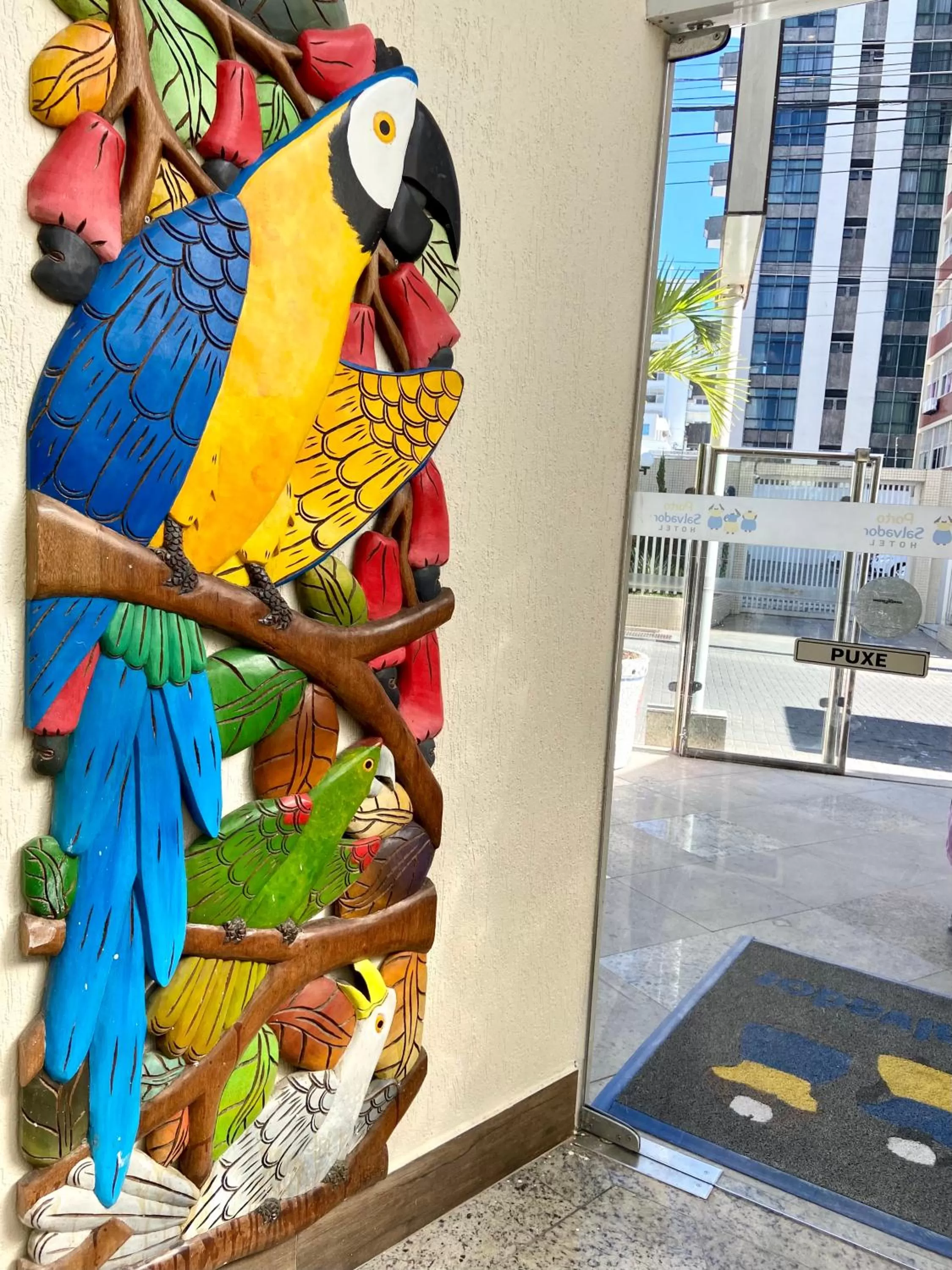 Property building in Hotel Porto Salvador