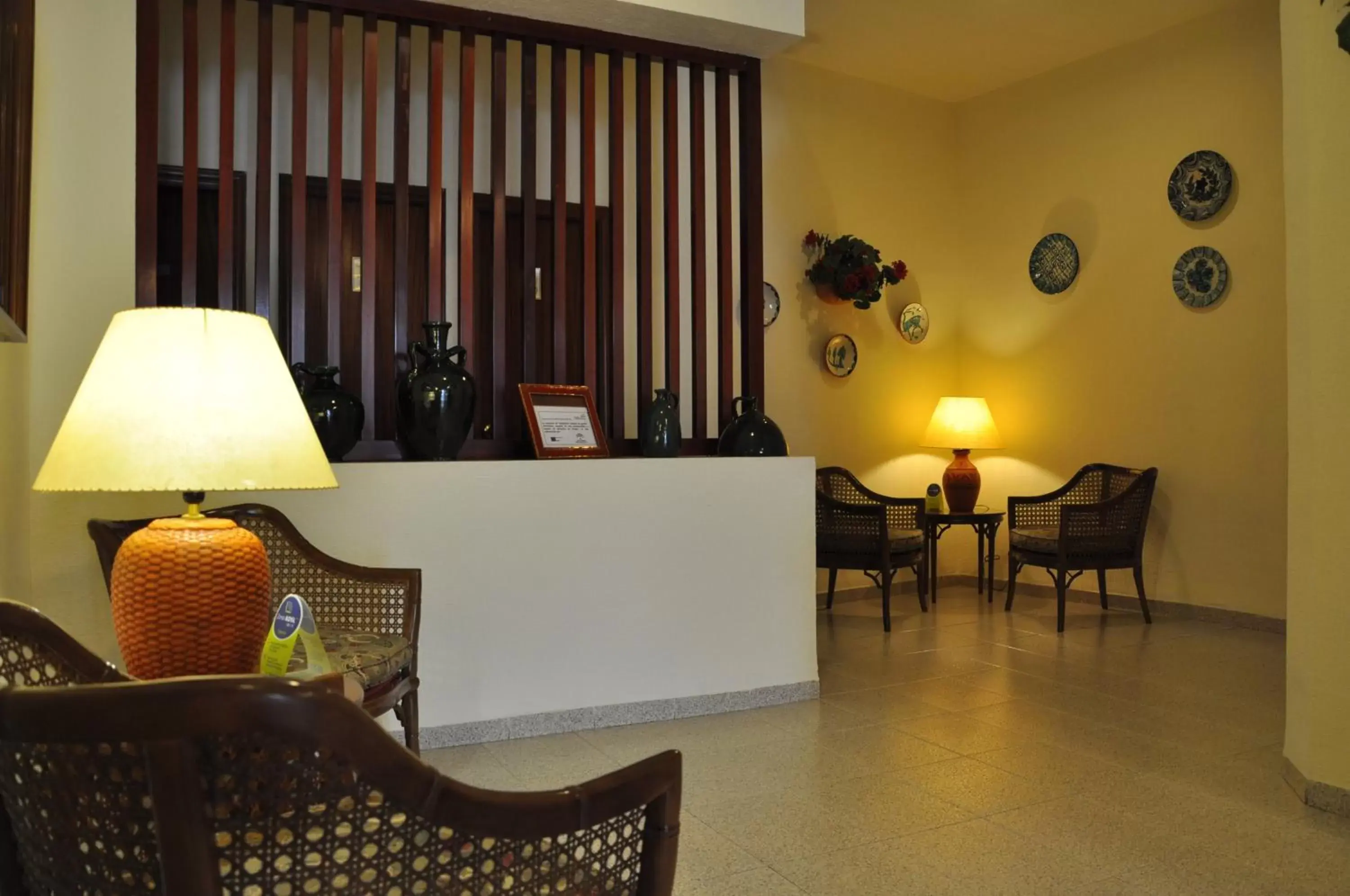 Lobby or reception in Hotel Riviera