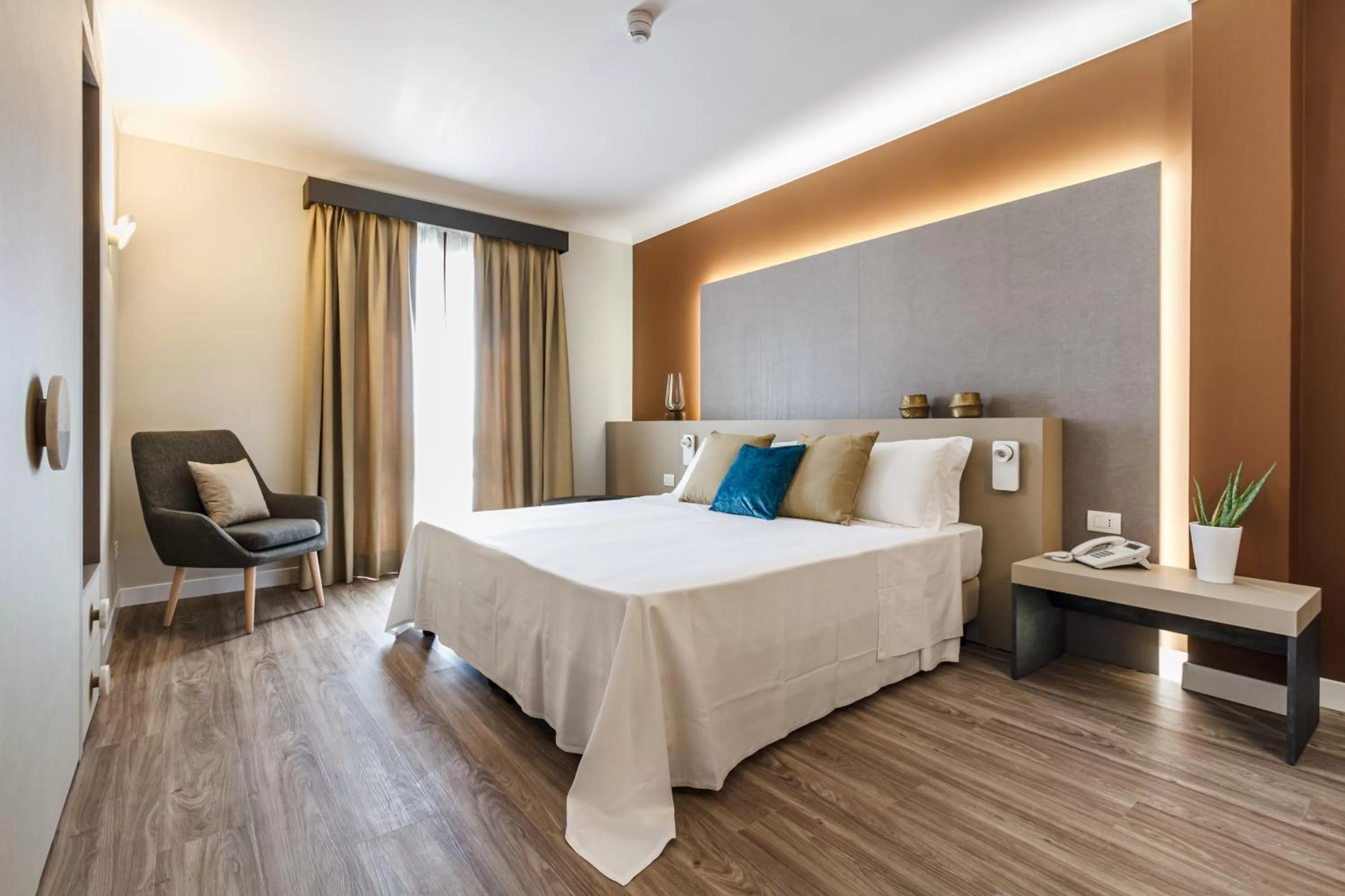 Bedroom, Bed in Seawater Hotel Bio & Beauty Spa