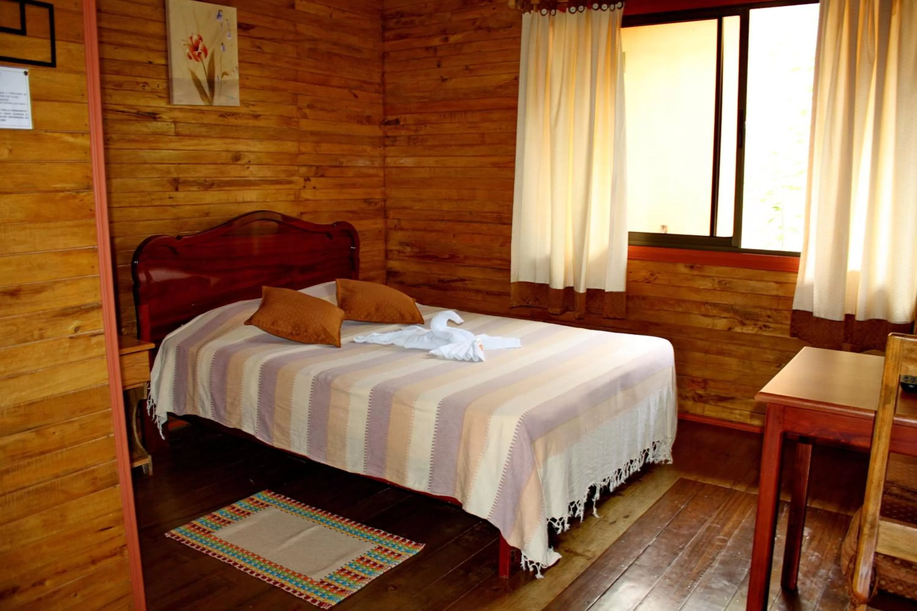 Bed in Cabañas Green House