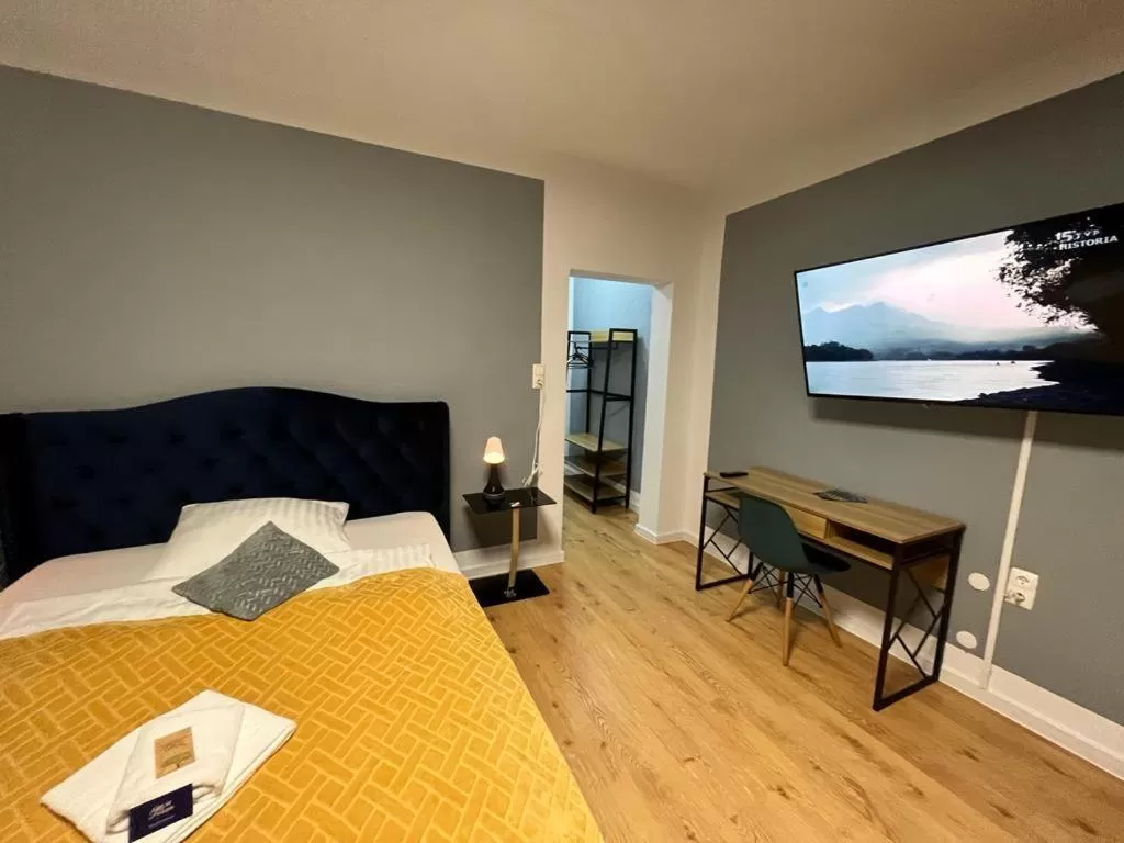 Photo of the whole room, Bed in Great Polonia Strzegom City Center