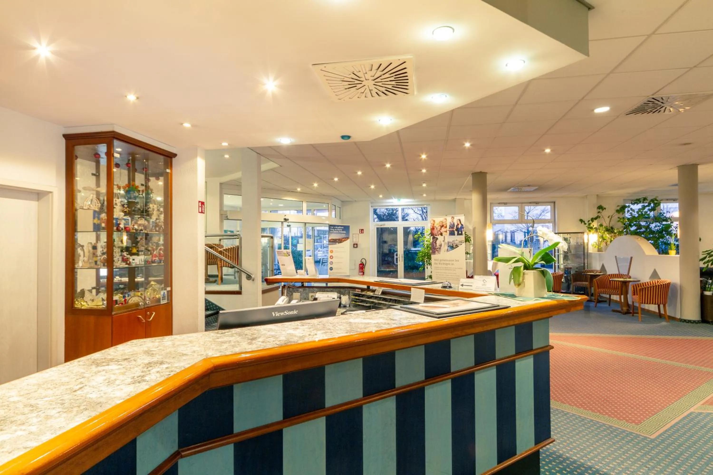 Lobby or reception in Quick Hotel Dresden West