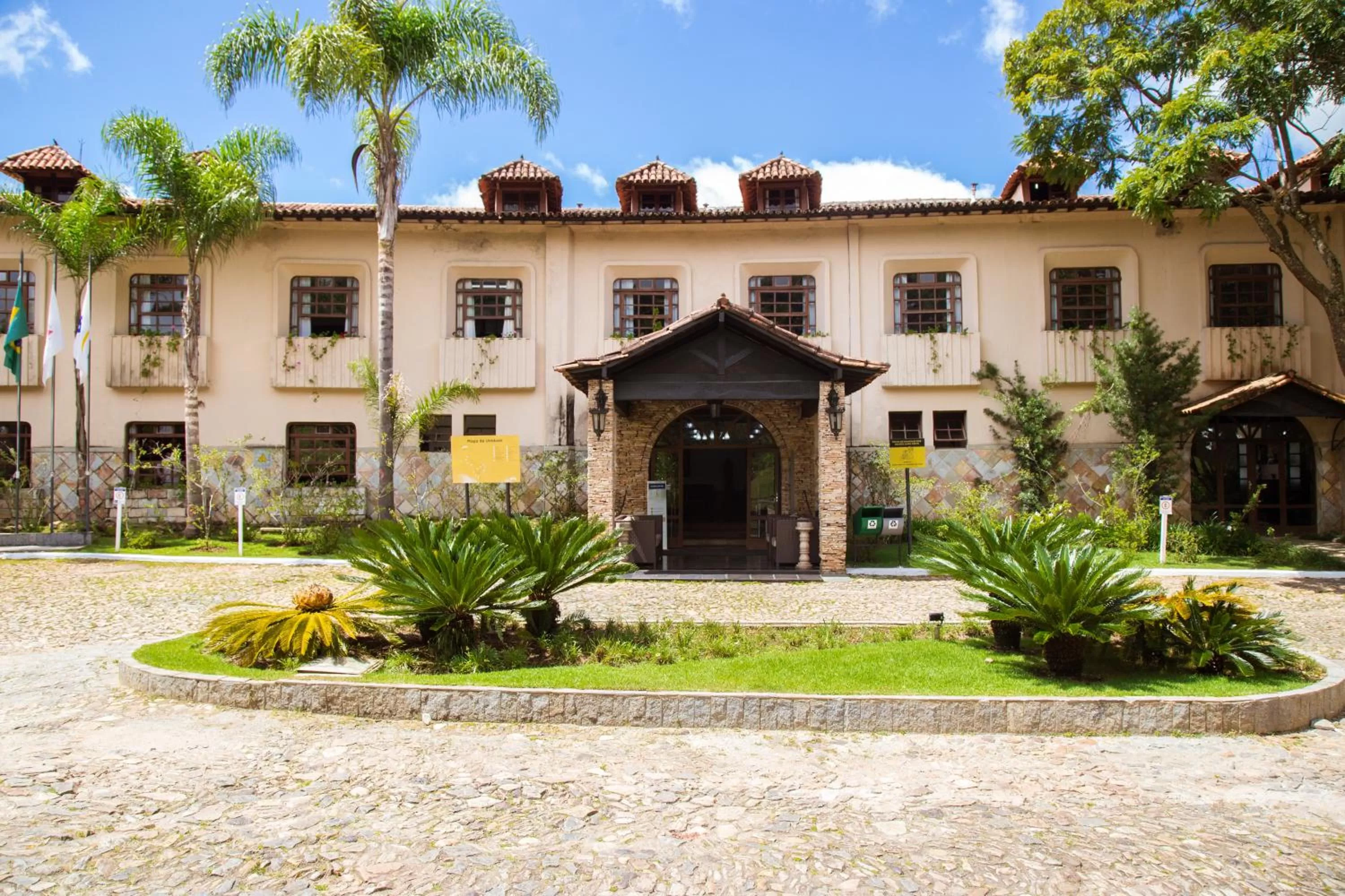 Facade/entrance in SESC OURO PRETO