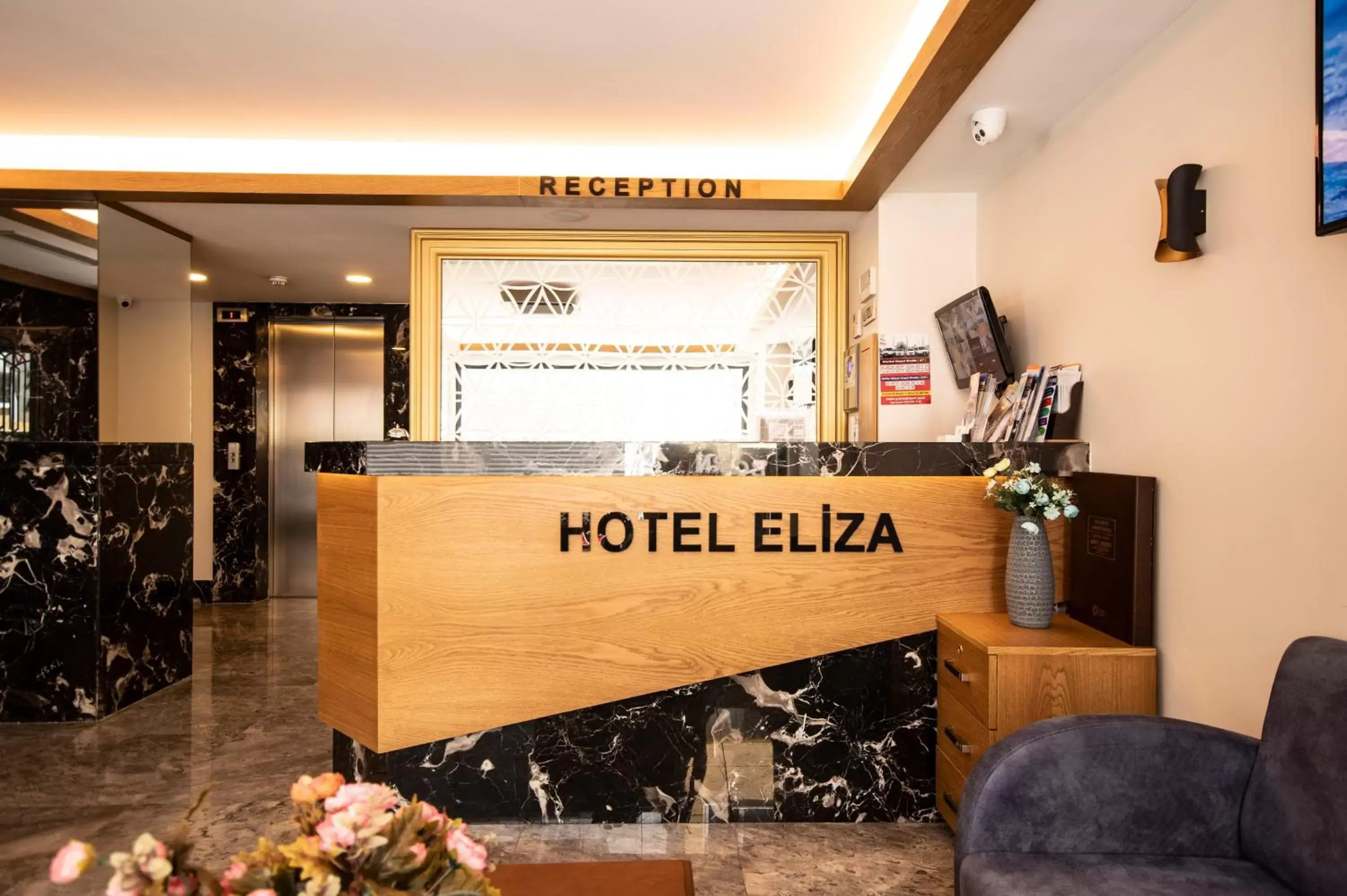 Property logo or sign, Lobby/Reception in Eliza Hotel