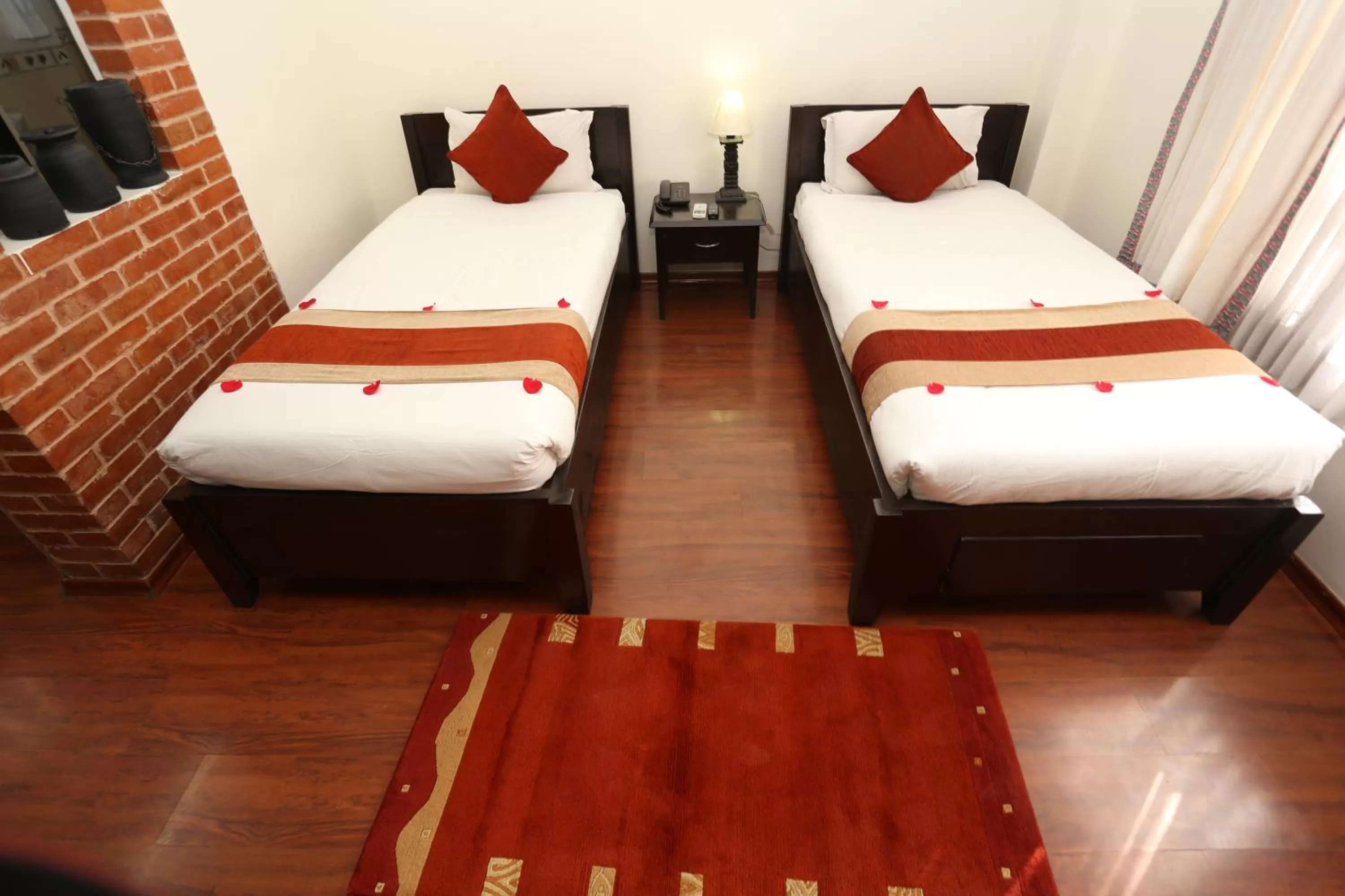 Bedroom, Bed in Thamel Eco Resort