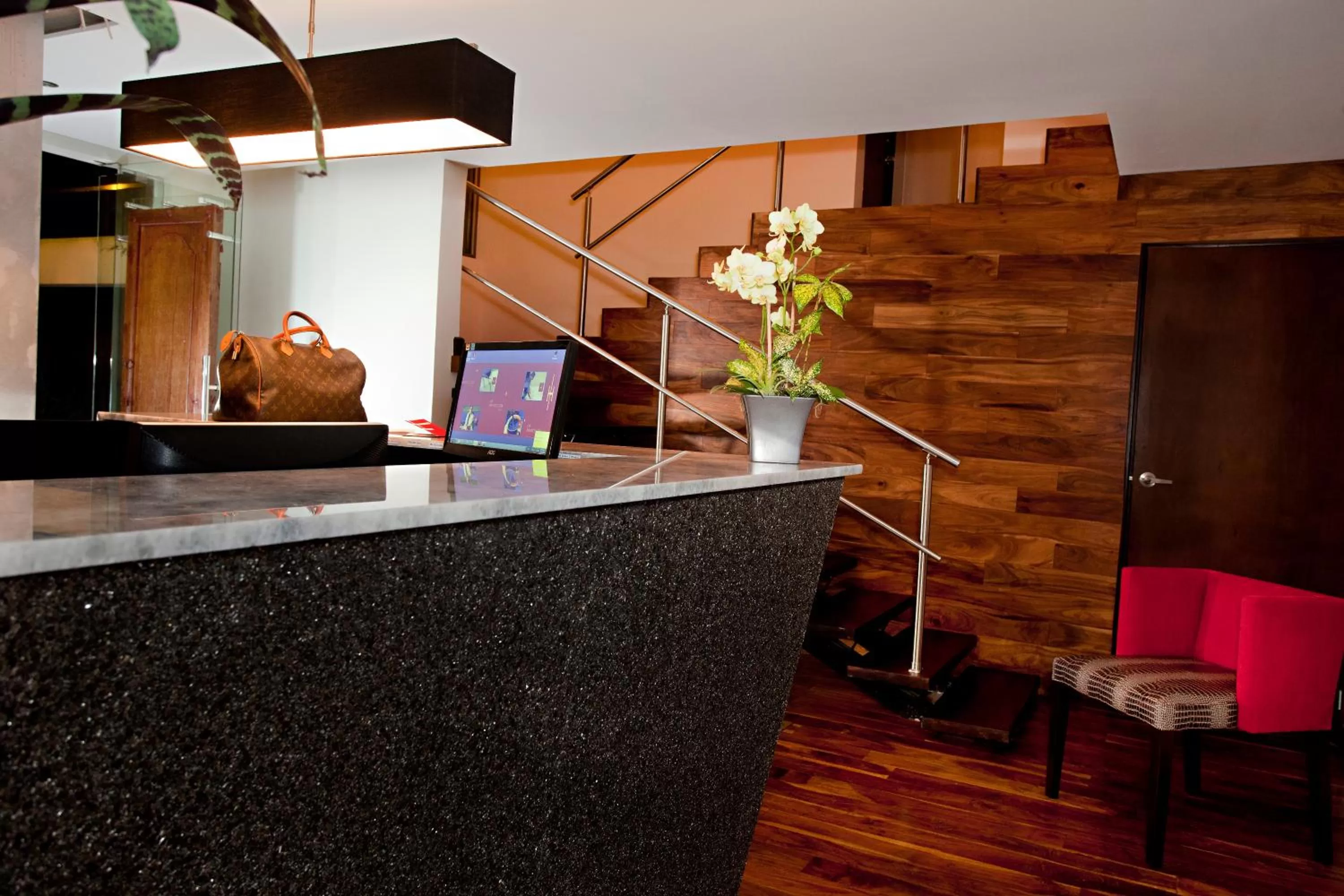 Lobby or reception in La Inmaculada Hotel