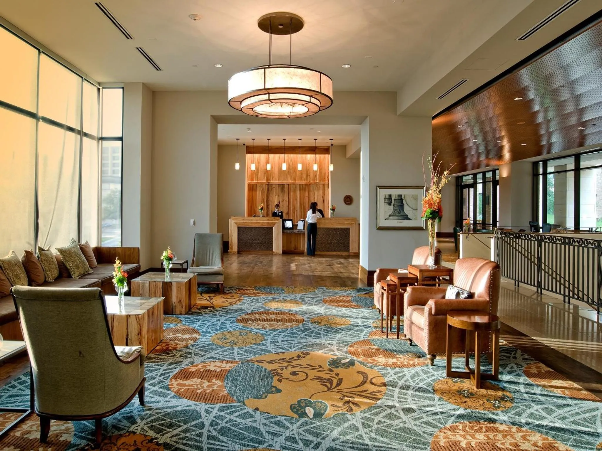 Lobby or reception in AT&T Hotel & Conference Center