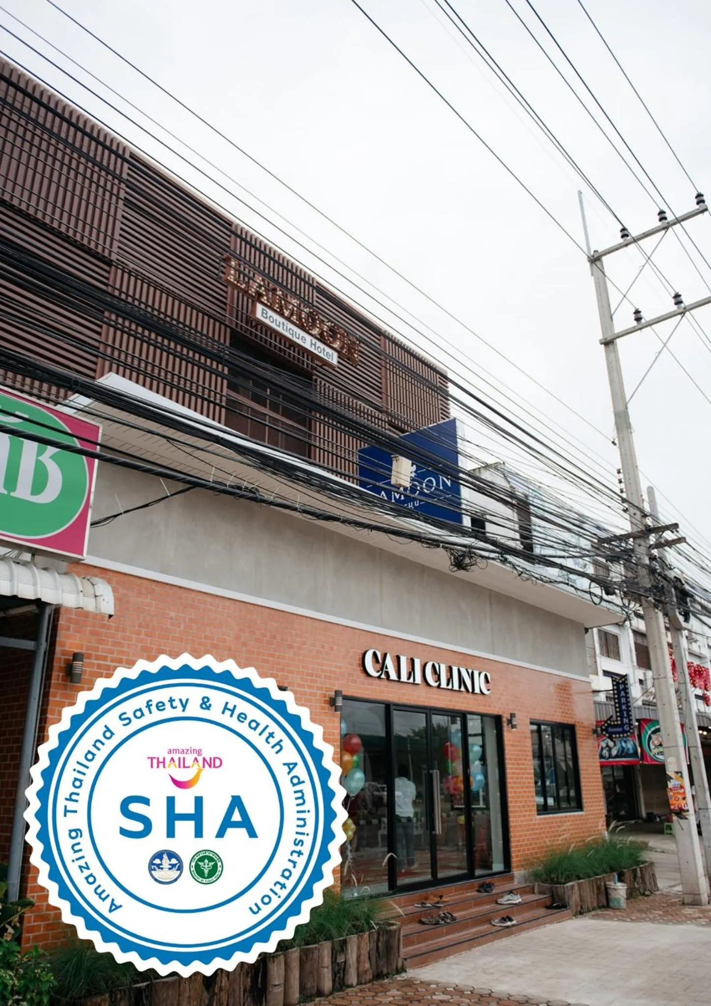 Property building in Lamoon Boutique Hotel