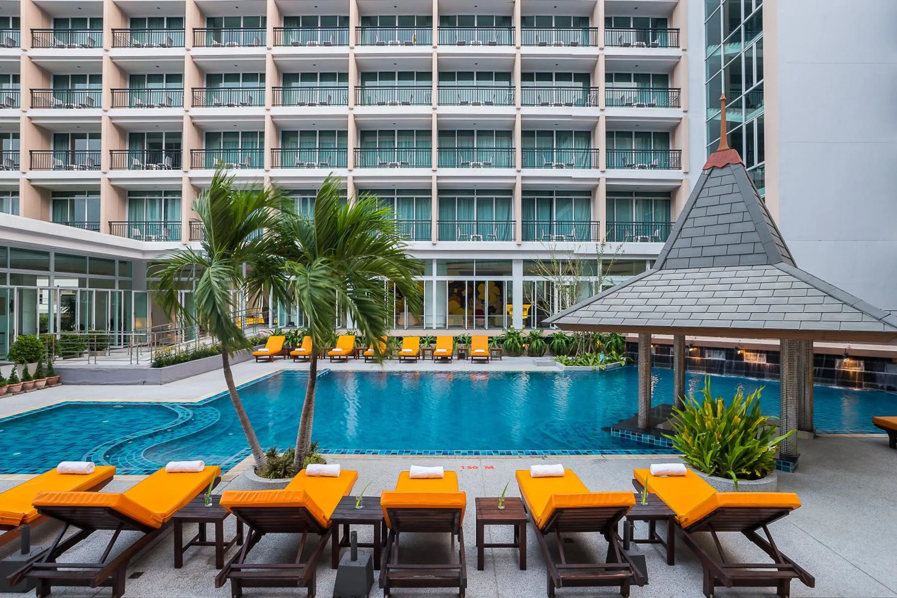 Swimming pool in J Inspired Hotel Pattaya