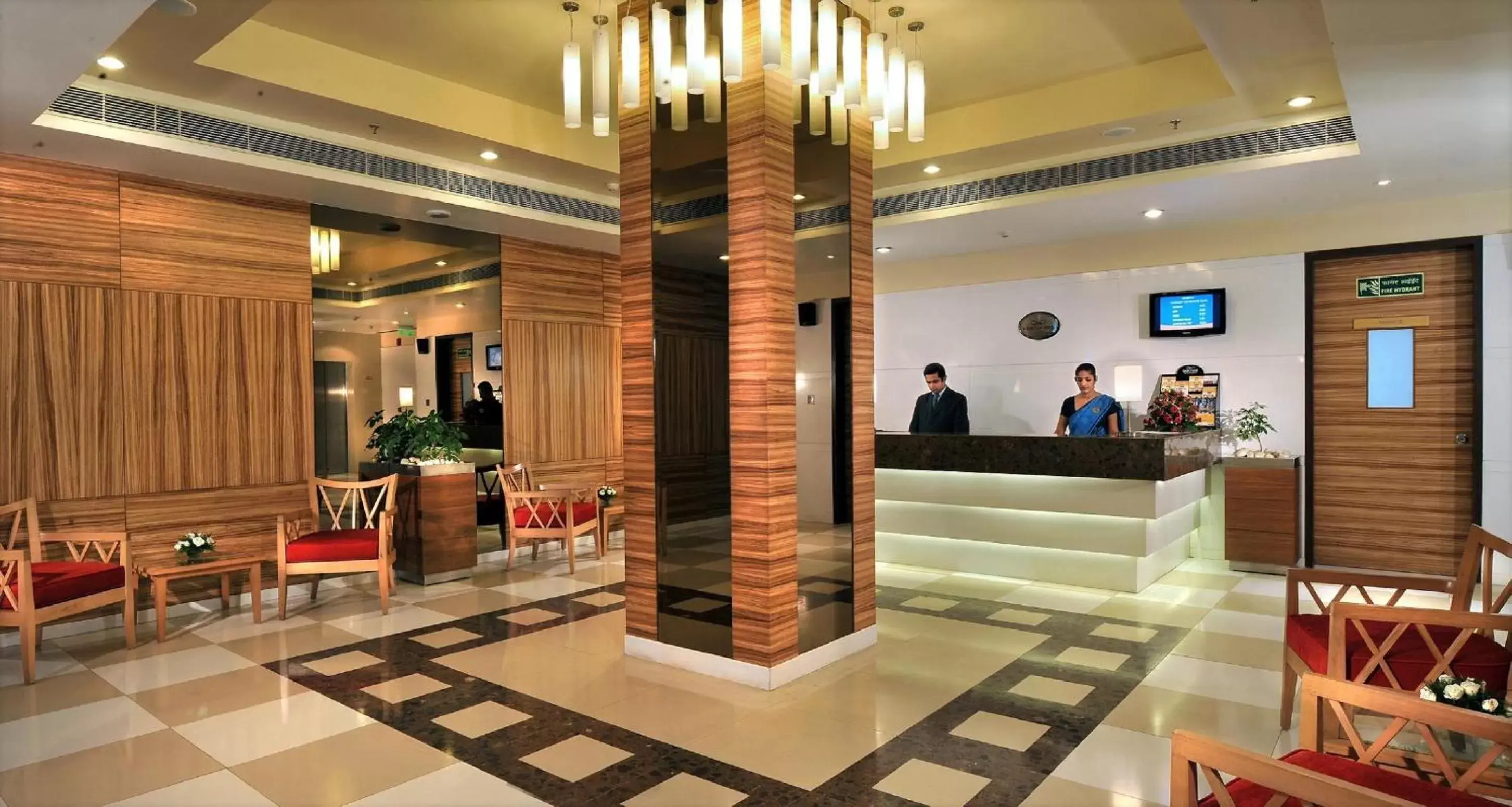 Lobby or reception, Lobby/Reception in Hometel Chandigarh