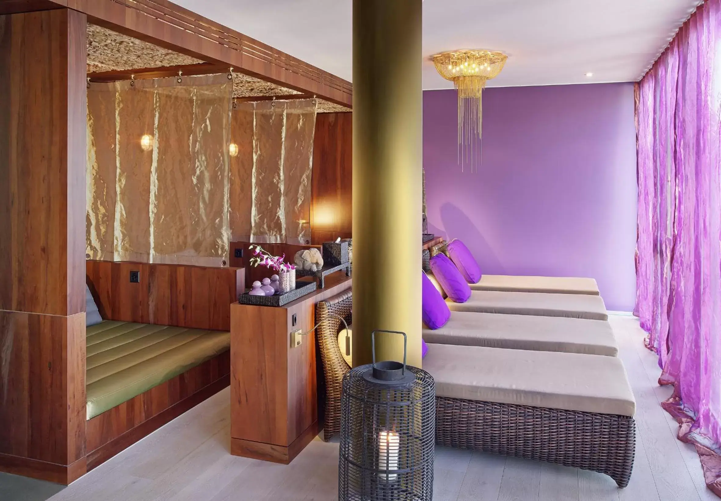 Spa and wellness centre/facilities, Bed in Seerose Resort & Spa Spa and wellness centre/facilities, Bed in Seerose Resort & Spa