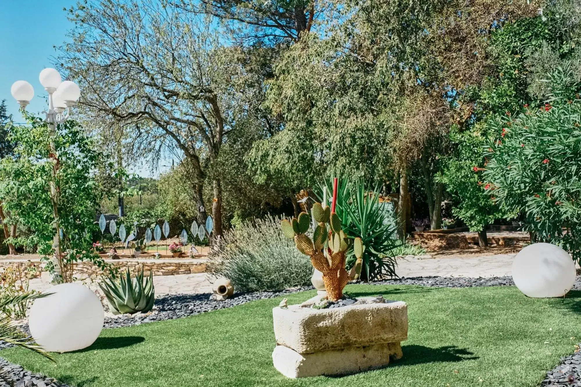 Garden view, Garden in Le Mas Des Cigales