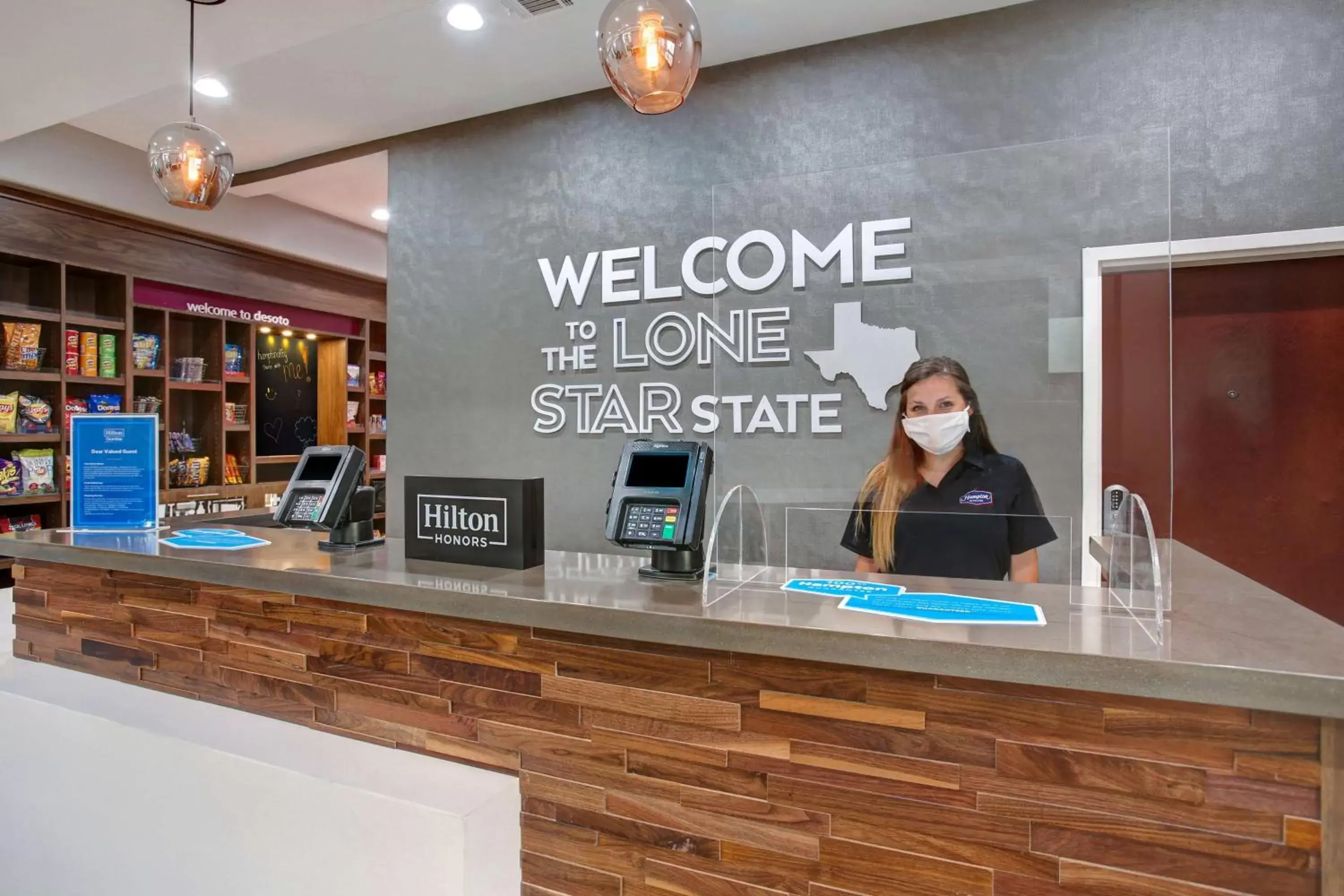 Dining area, Lobby/Reception in Hampton Inn & Suites Dallas-DeSoto