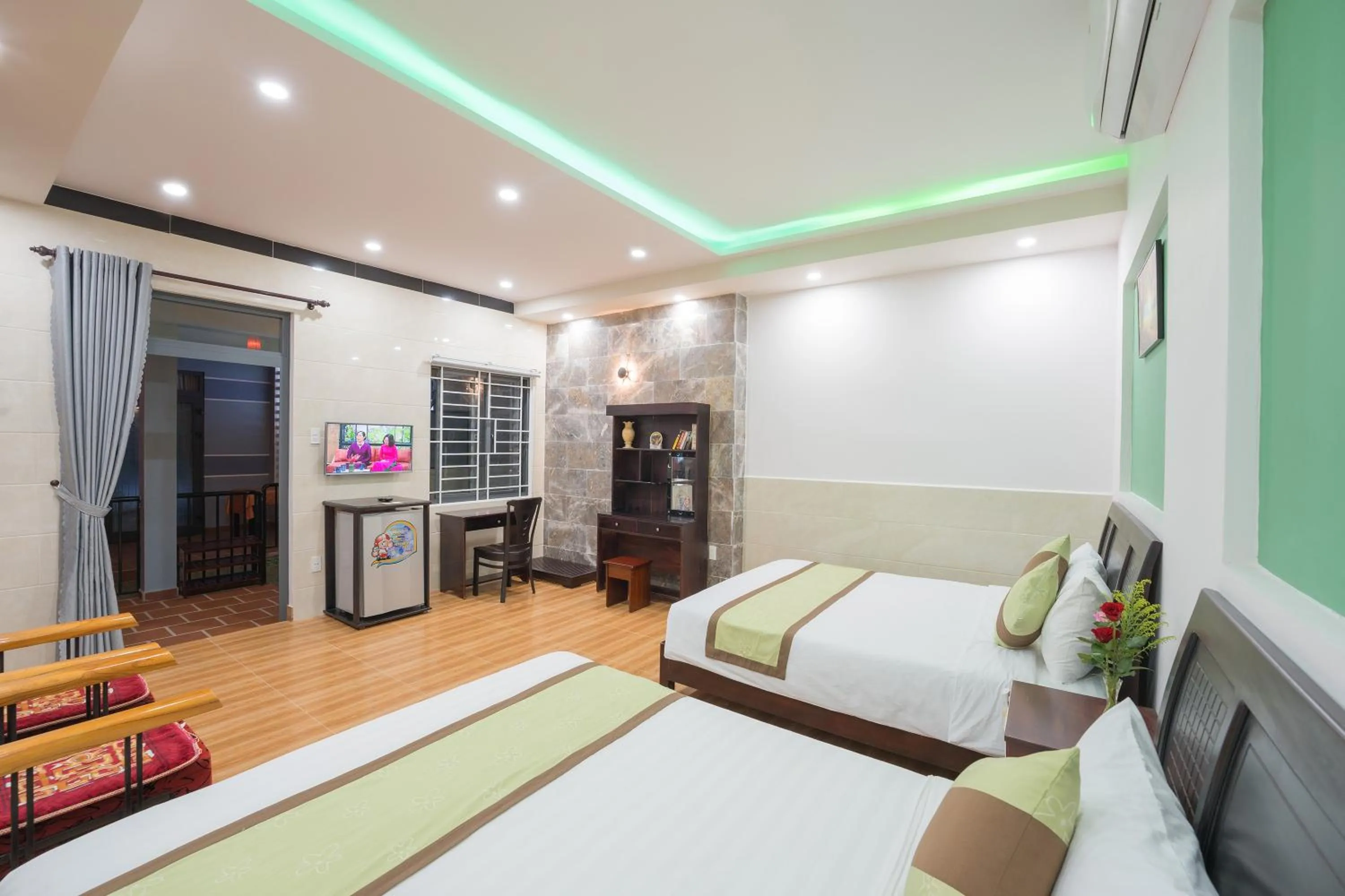 Bed in Countryside Moon Homestay