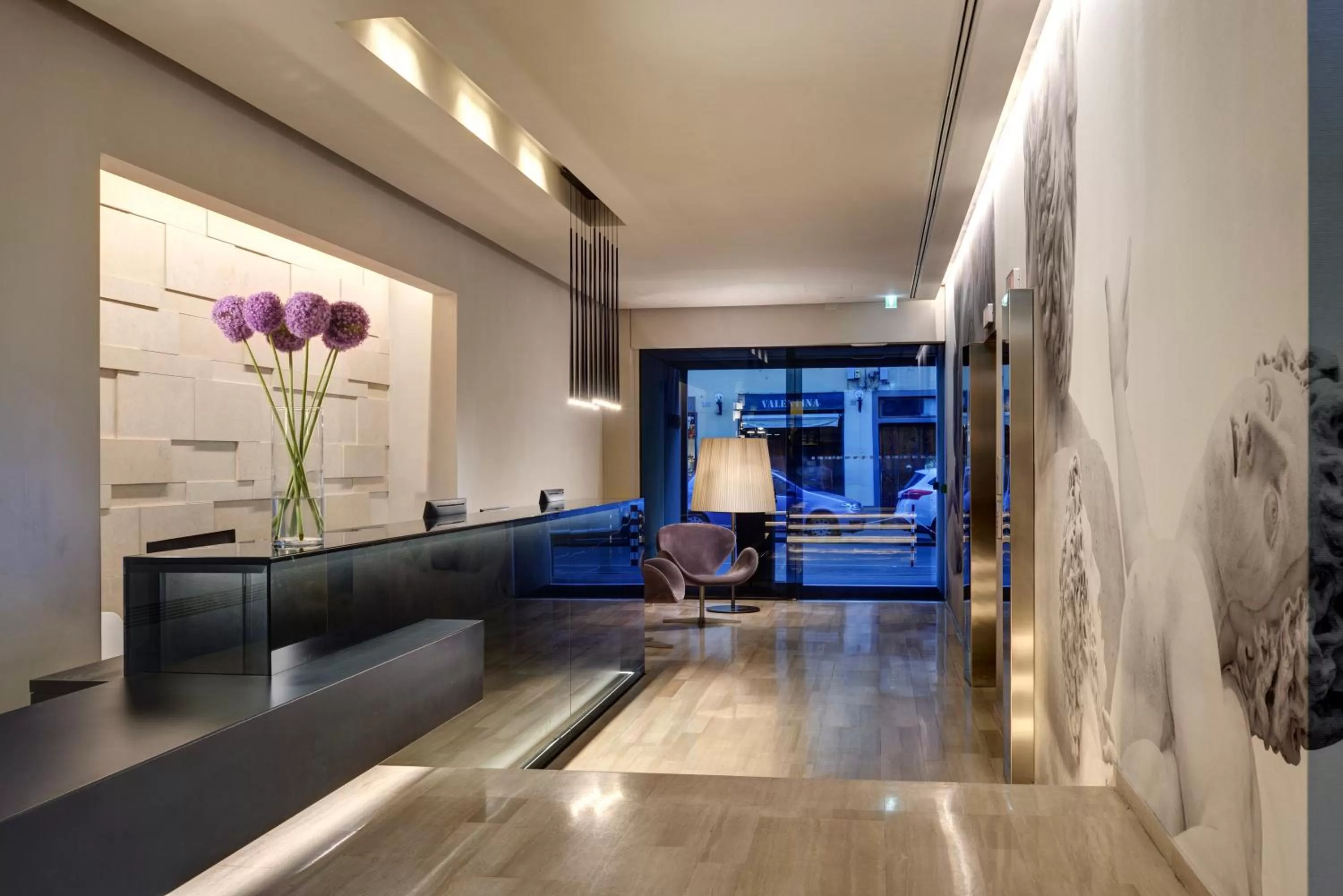 Lobby or reception in Hotel Glance In Florence