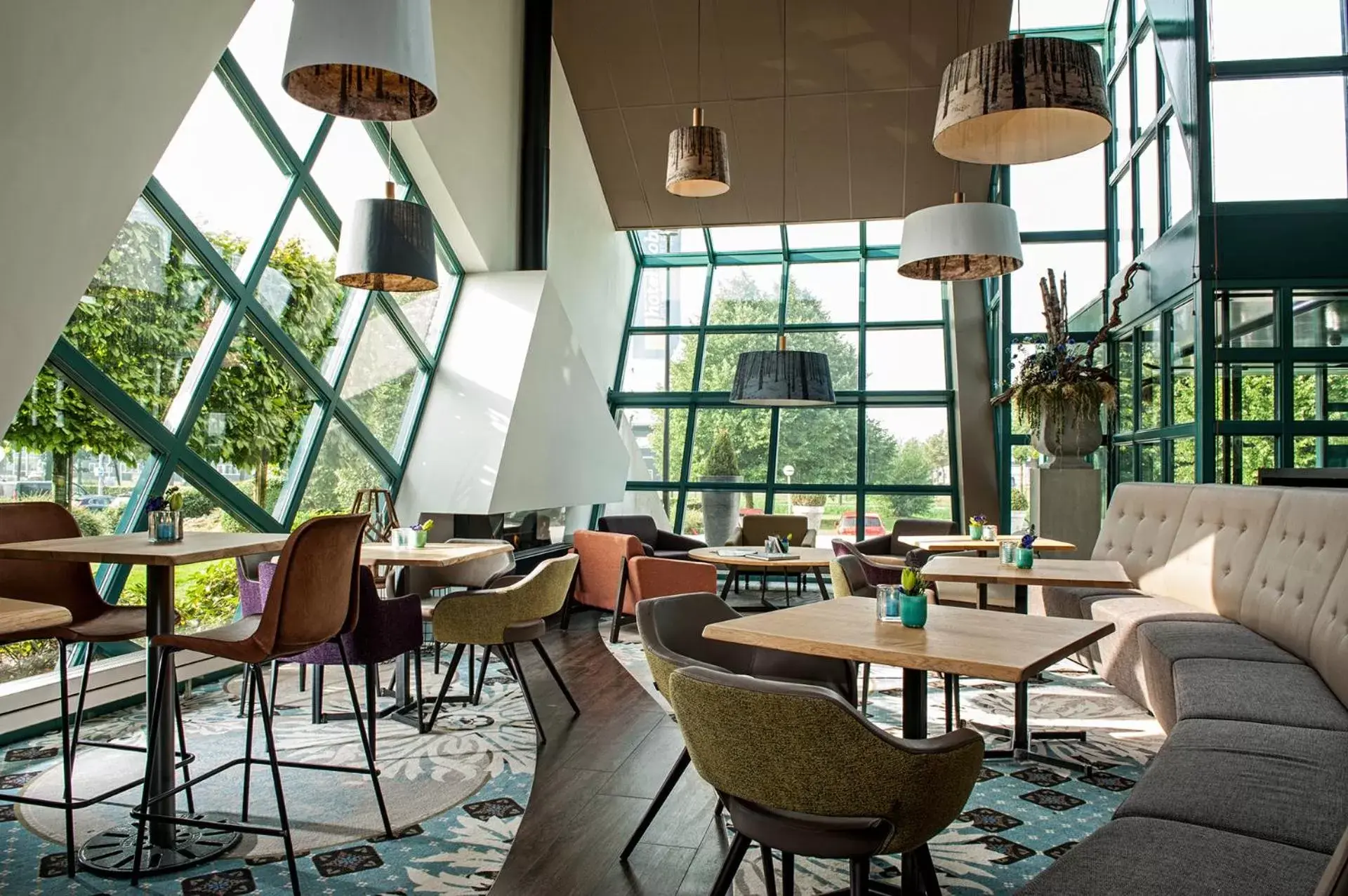 Lobby or reception, Restaurant/Places to Eat in Best Western Hotel Nobis Eindhoven-Venlo A67