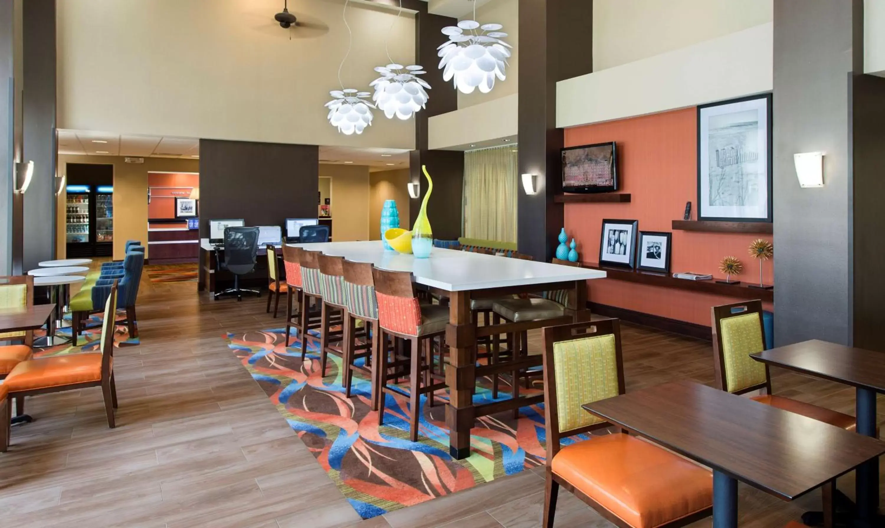 Dining area, Restaurant/Places to Eat in Hampton Inn & Suites Pensacola I-10 N at University Town Plaza