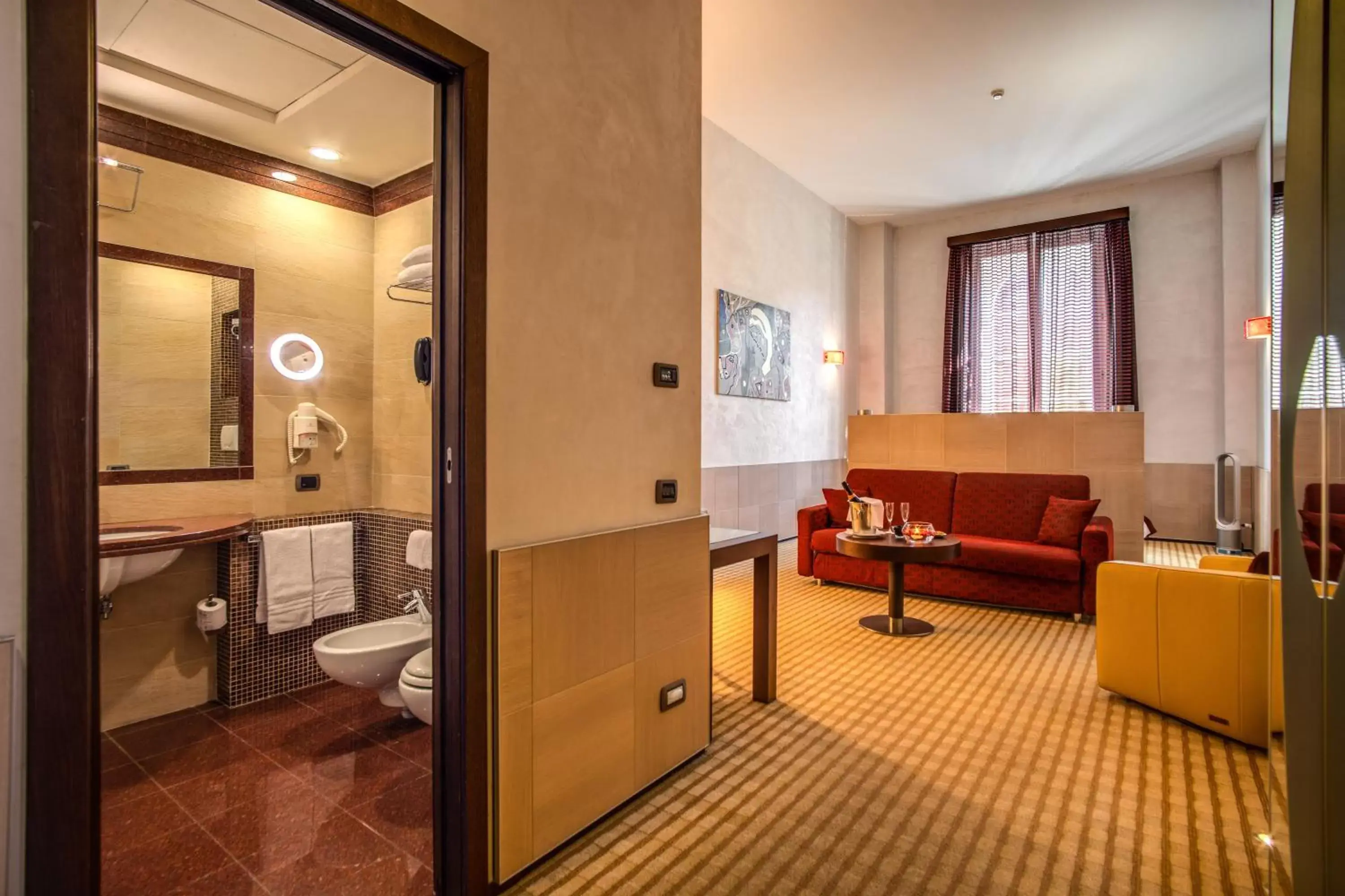 Photo of the whole room, Bathroom in Kolbe Hotel Rome