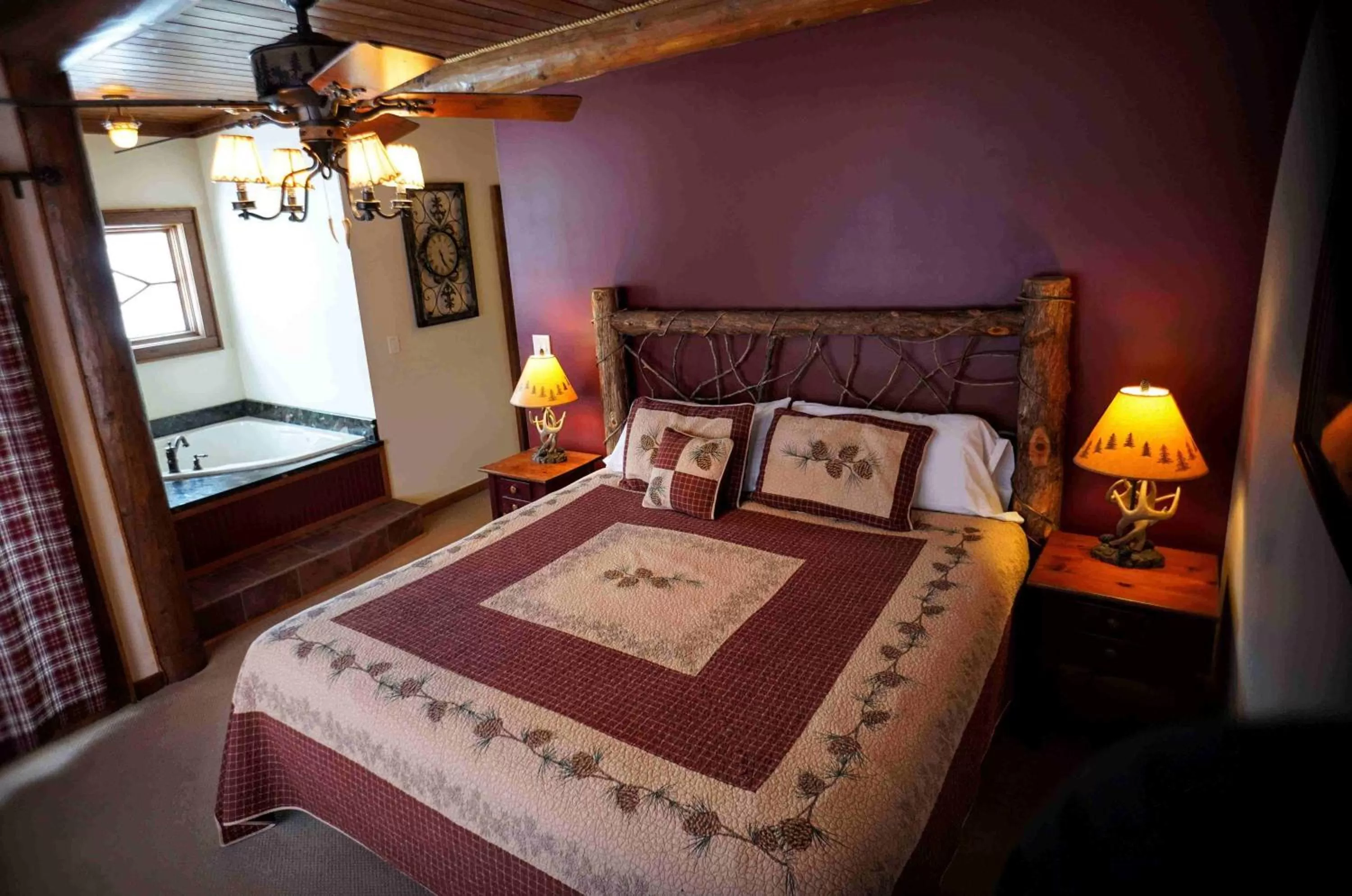 Bed in Ampersand Bay Resort