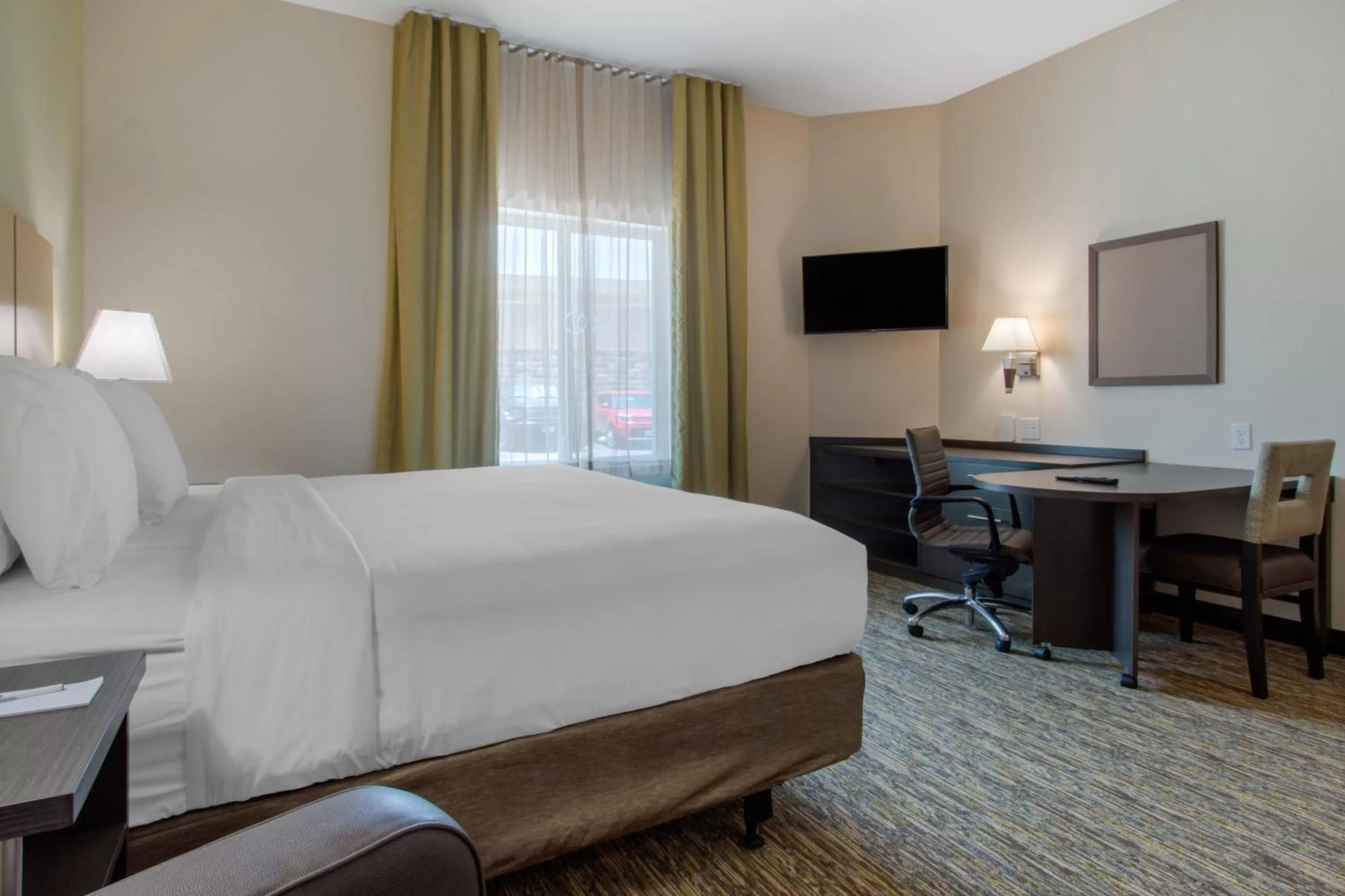 Photo of the whole room, Bed in Candlewood Suites - San Antonio Lackland AFB Area by IHG