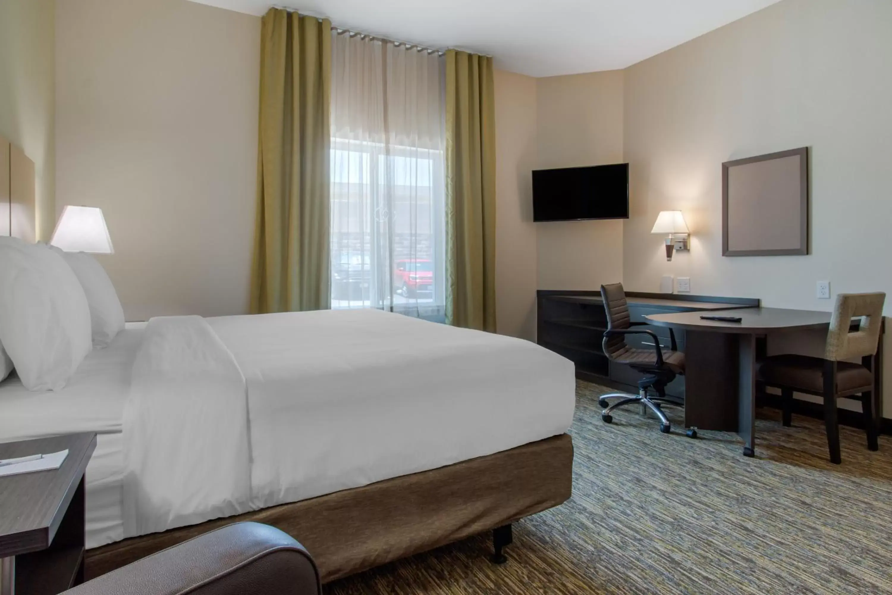 Photo of the whole room, Bed in Candlewood Suites - San Antonio Lackland AFB Area, an IHG Hotel
