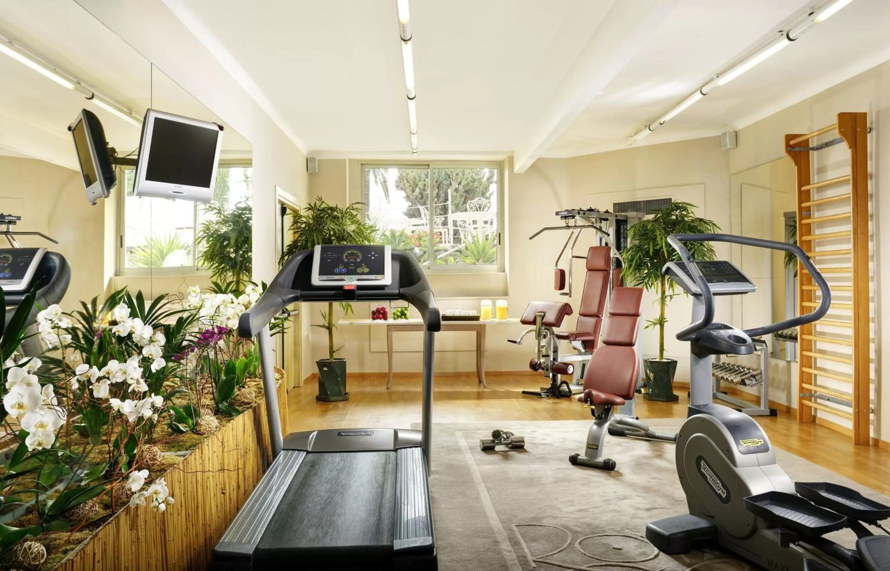 Fitness centre/facilities in Royal Hotel Sanremo