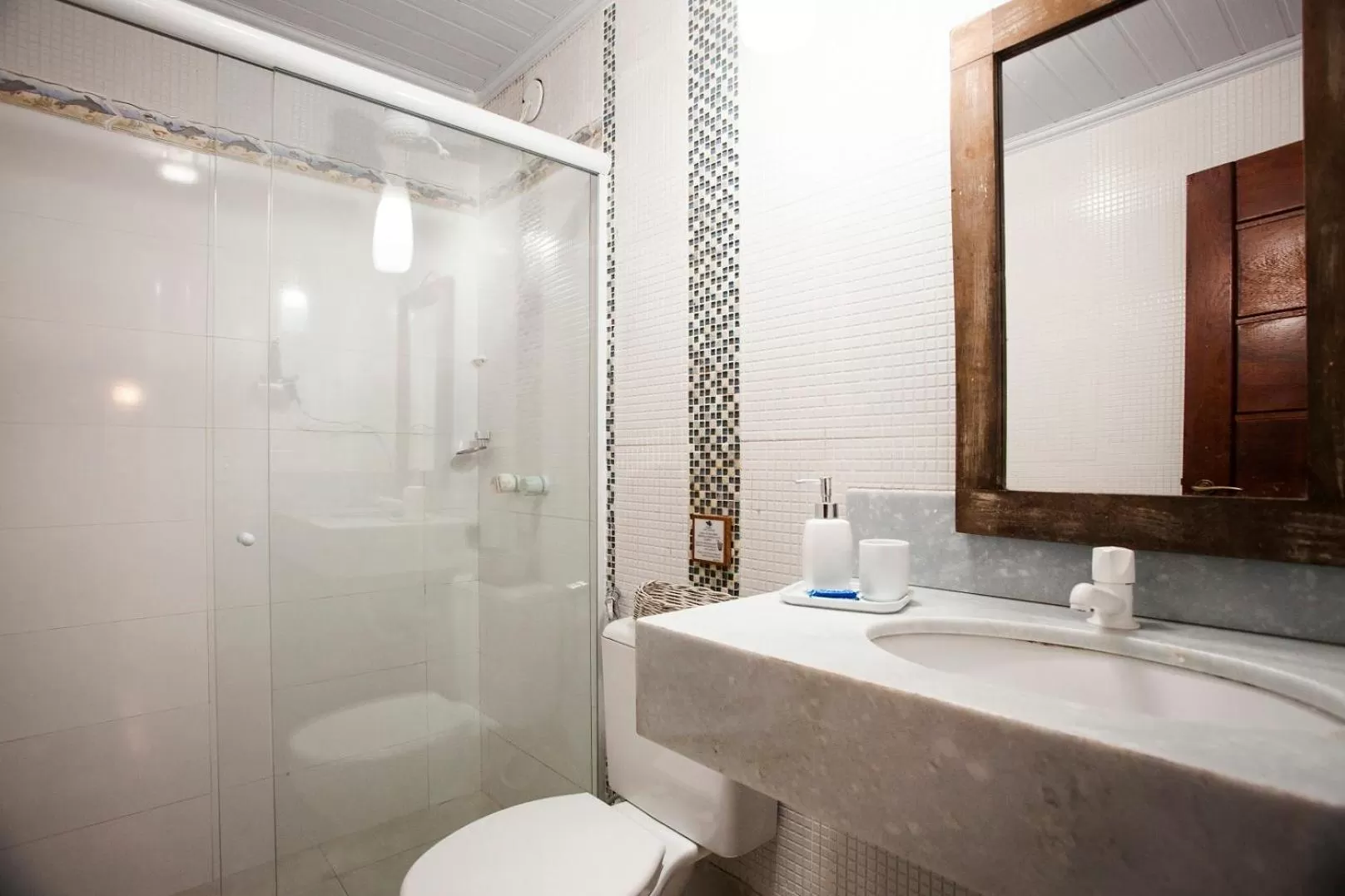 Bathroom in Pousada Praia João Fernandes