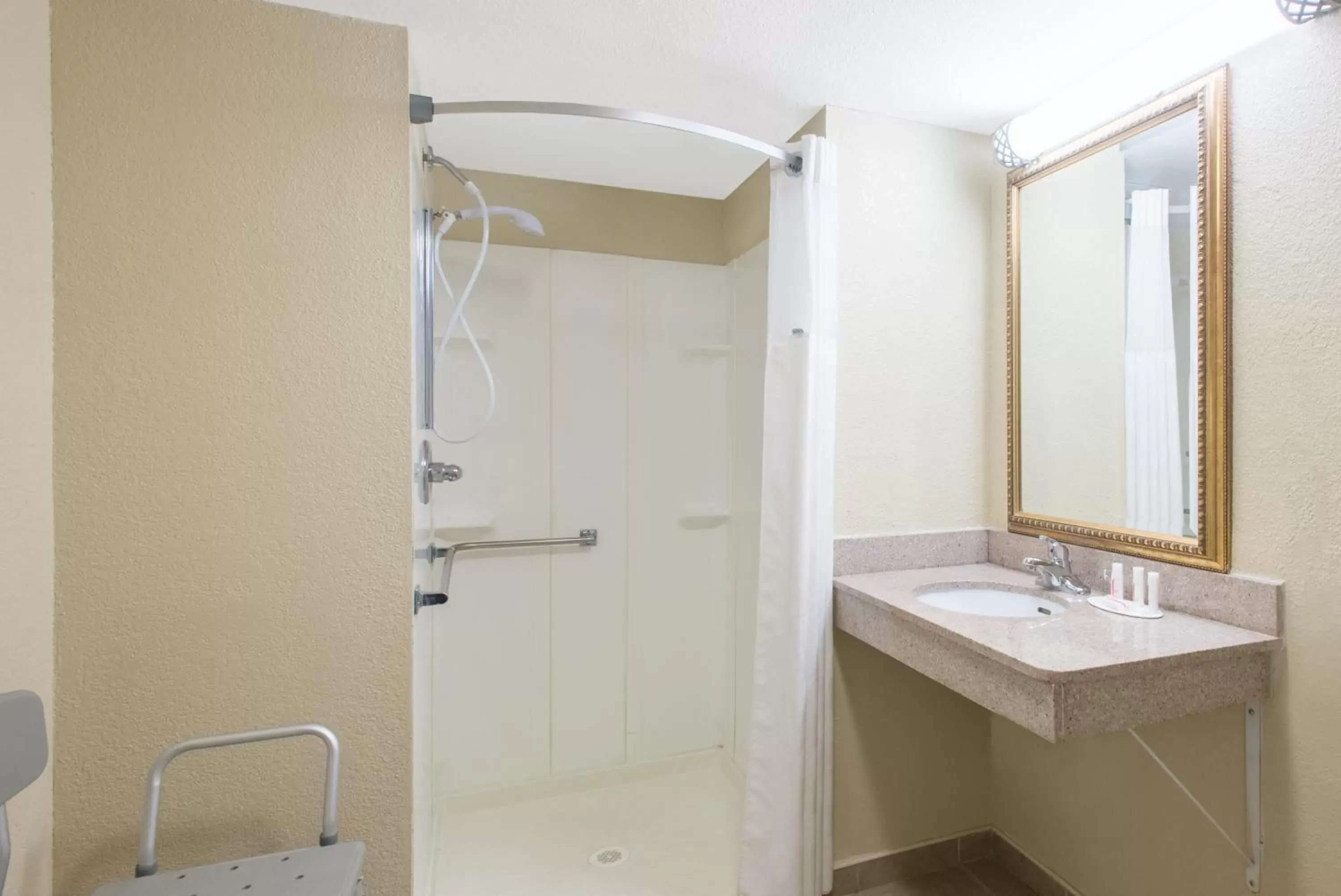 Bathroom in Ramada by Wyndham Whitehall/Allentown