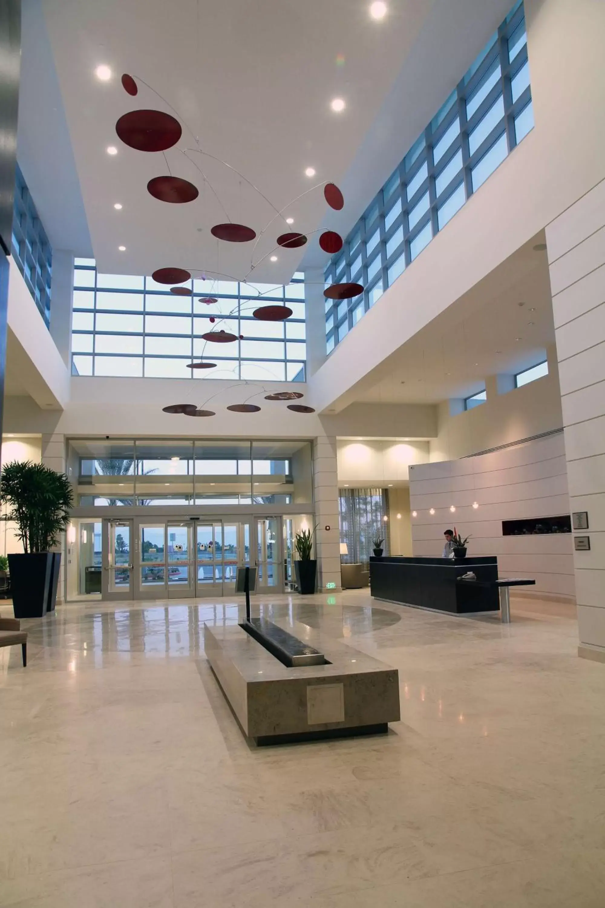 Lobby or reception, Lobby/Reception in Embassy Suites Ontario - Airport