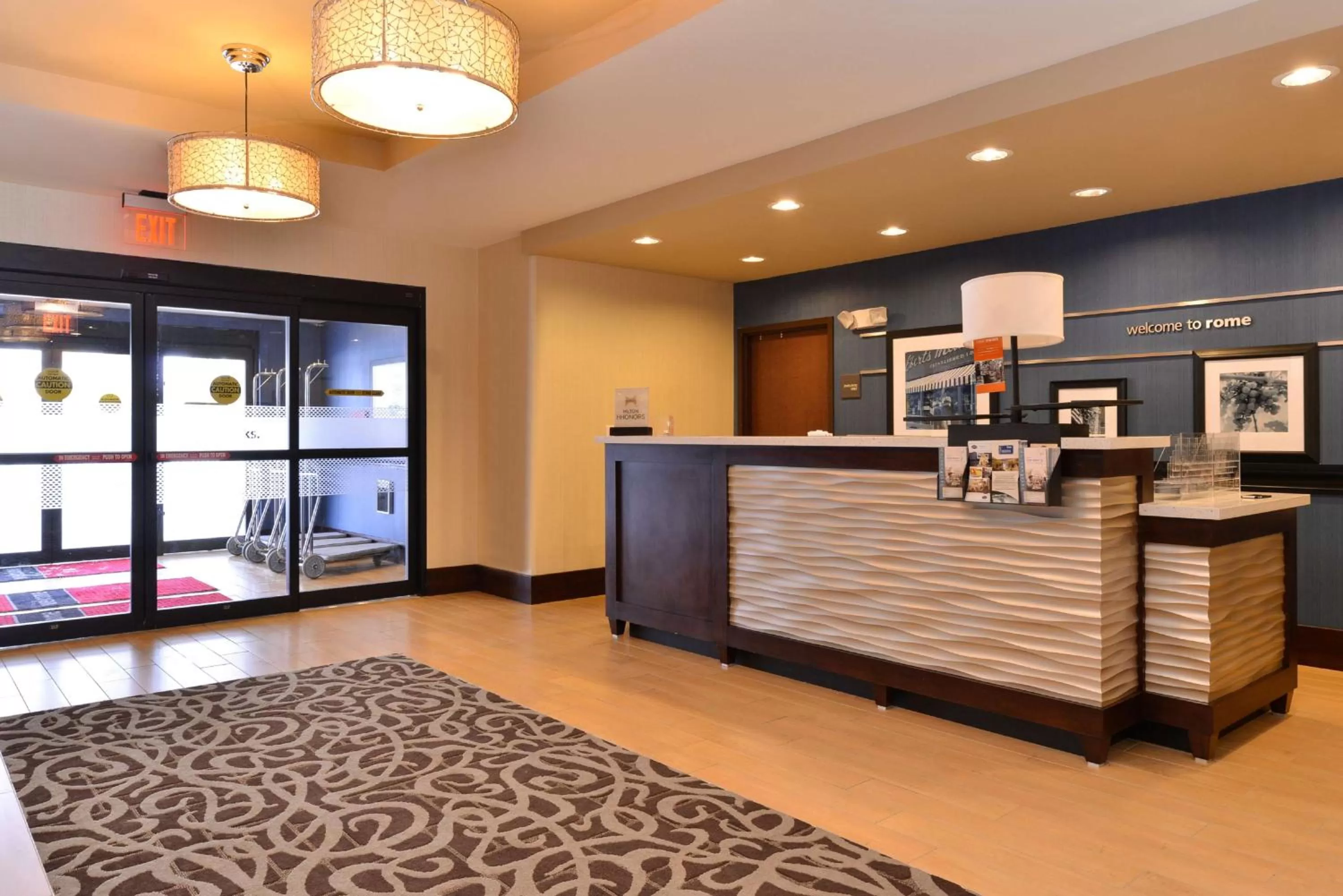 Lobby or reception in Hampton Inn Potsdam