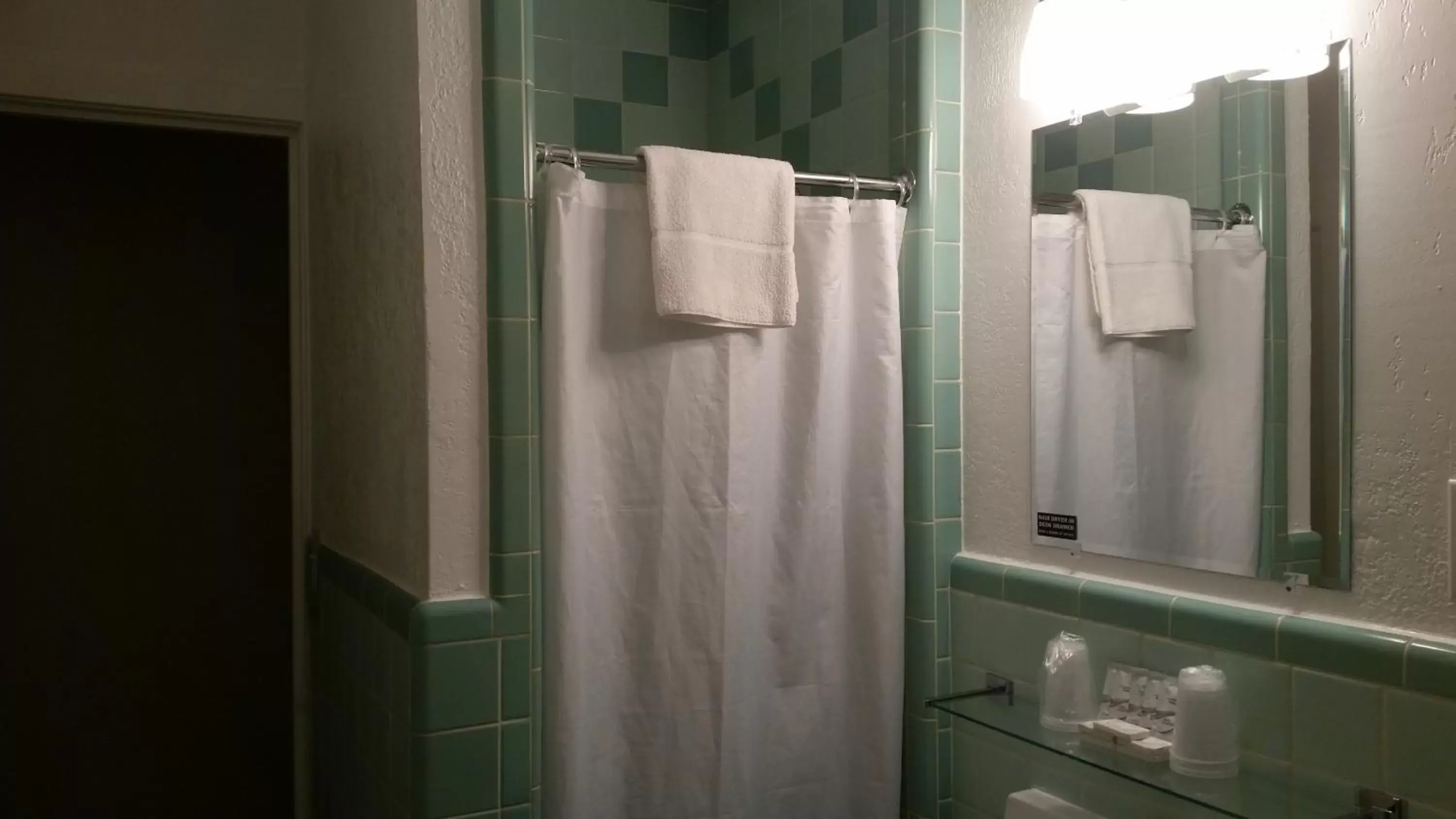 Shower, Bathroom in Rocket Motel
