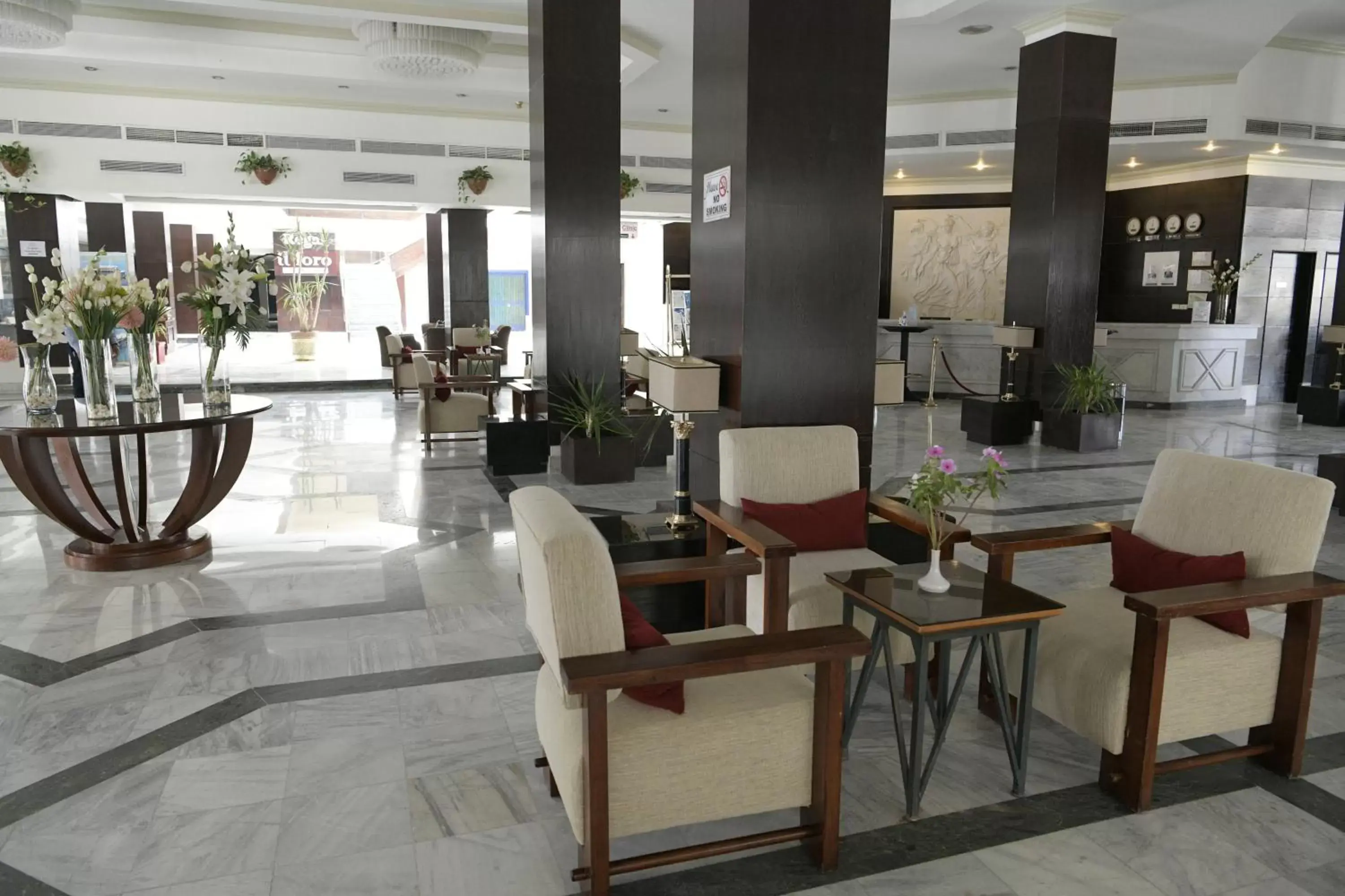 Lobby or reception, Restaurant/Places to Eat in ZYA Regina Resort and Aqua Park Hurghada