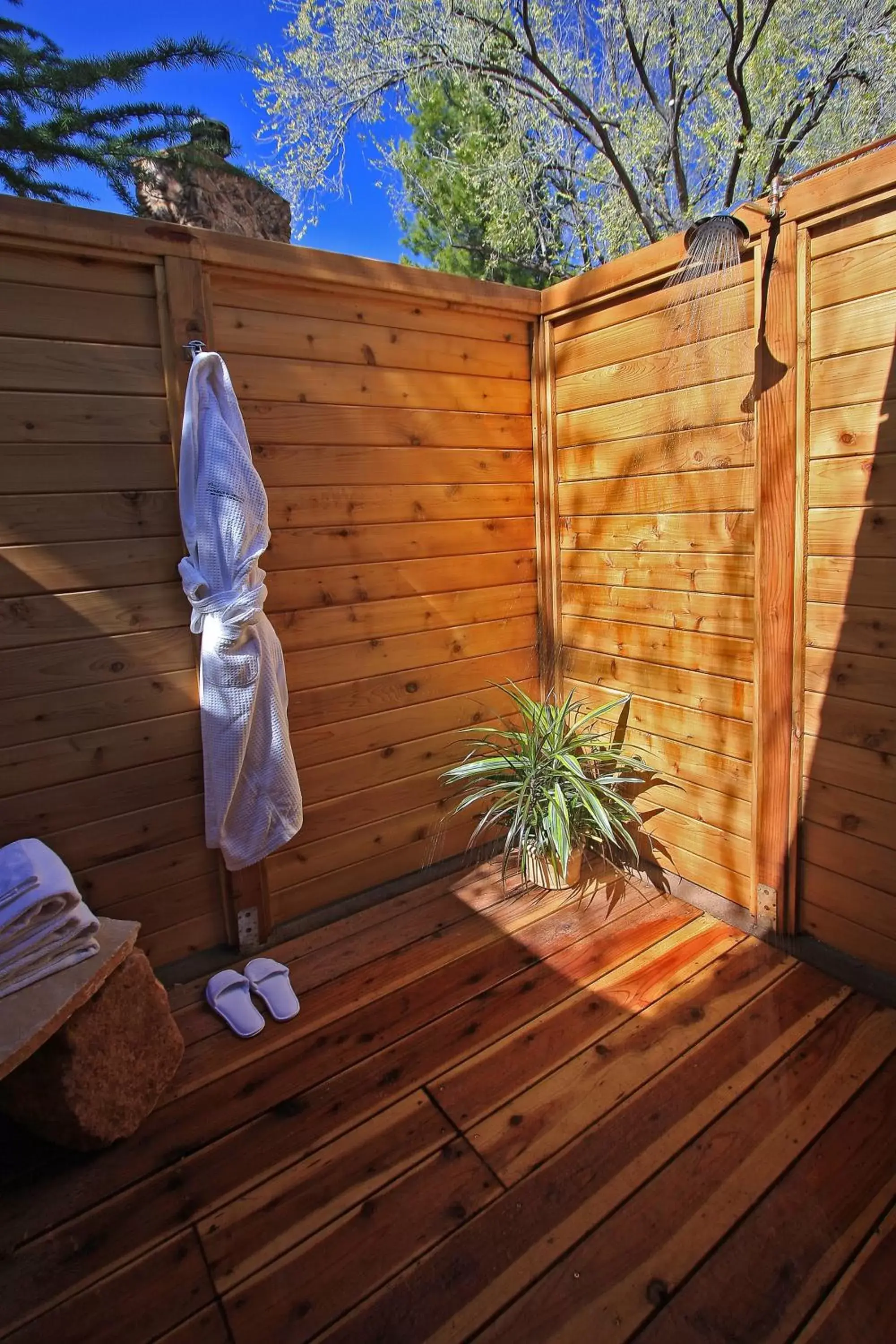 Shower in L'Auberge De Sedona