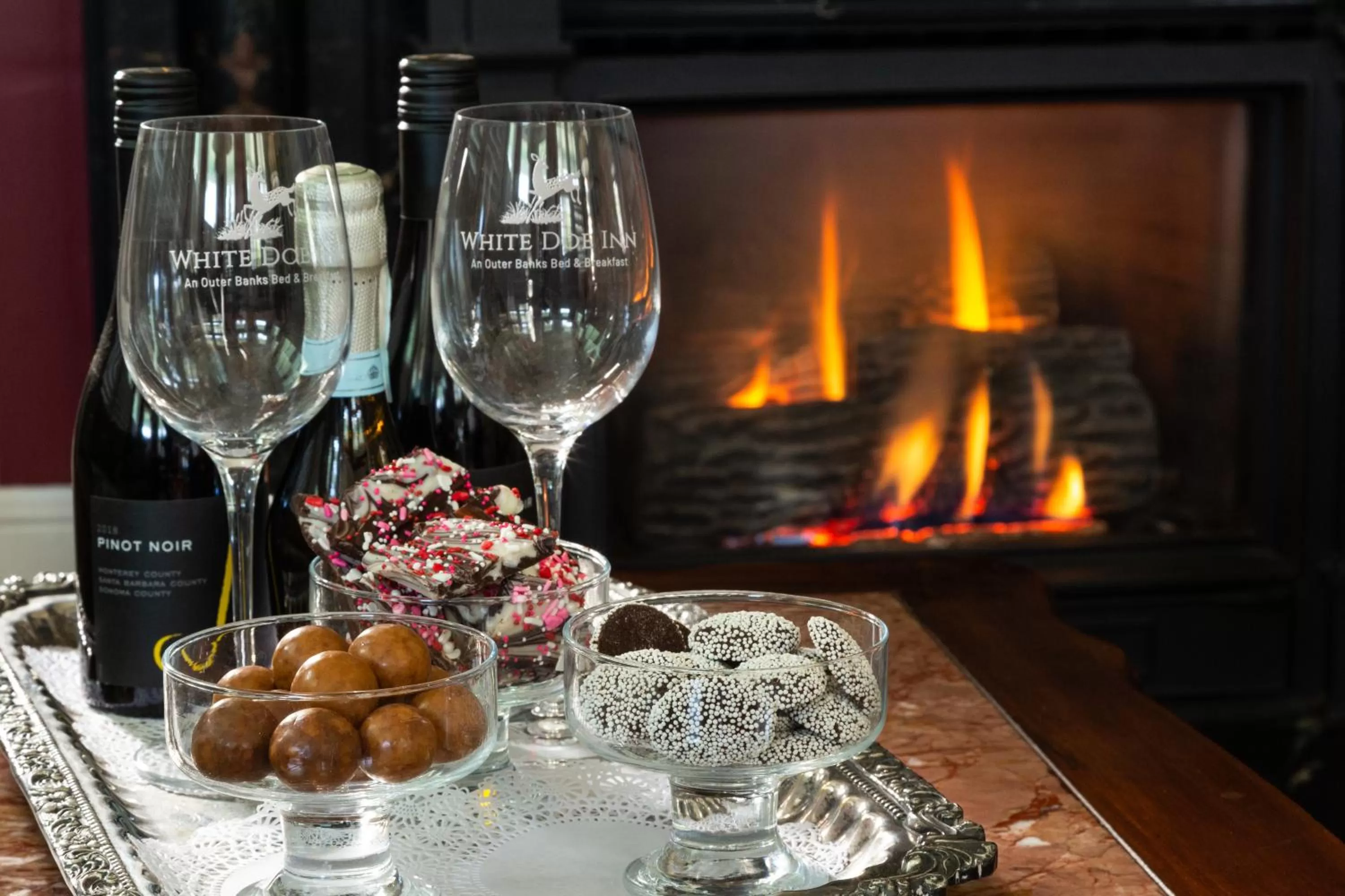 Food and drinks in White Doe Inn Bed & Breakfast