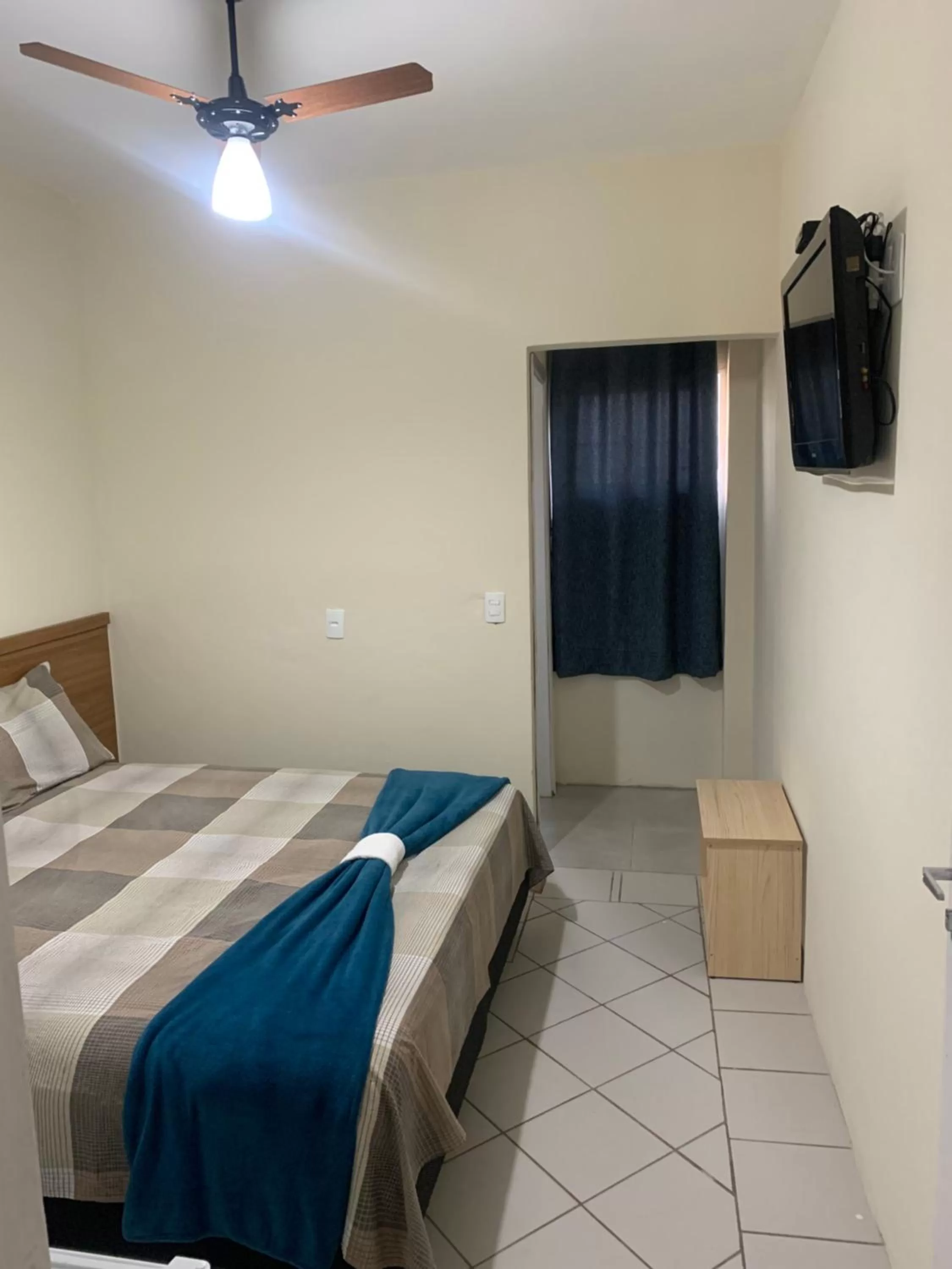 Bed in Ananda pousada chalé