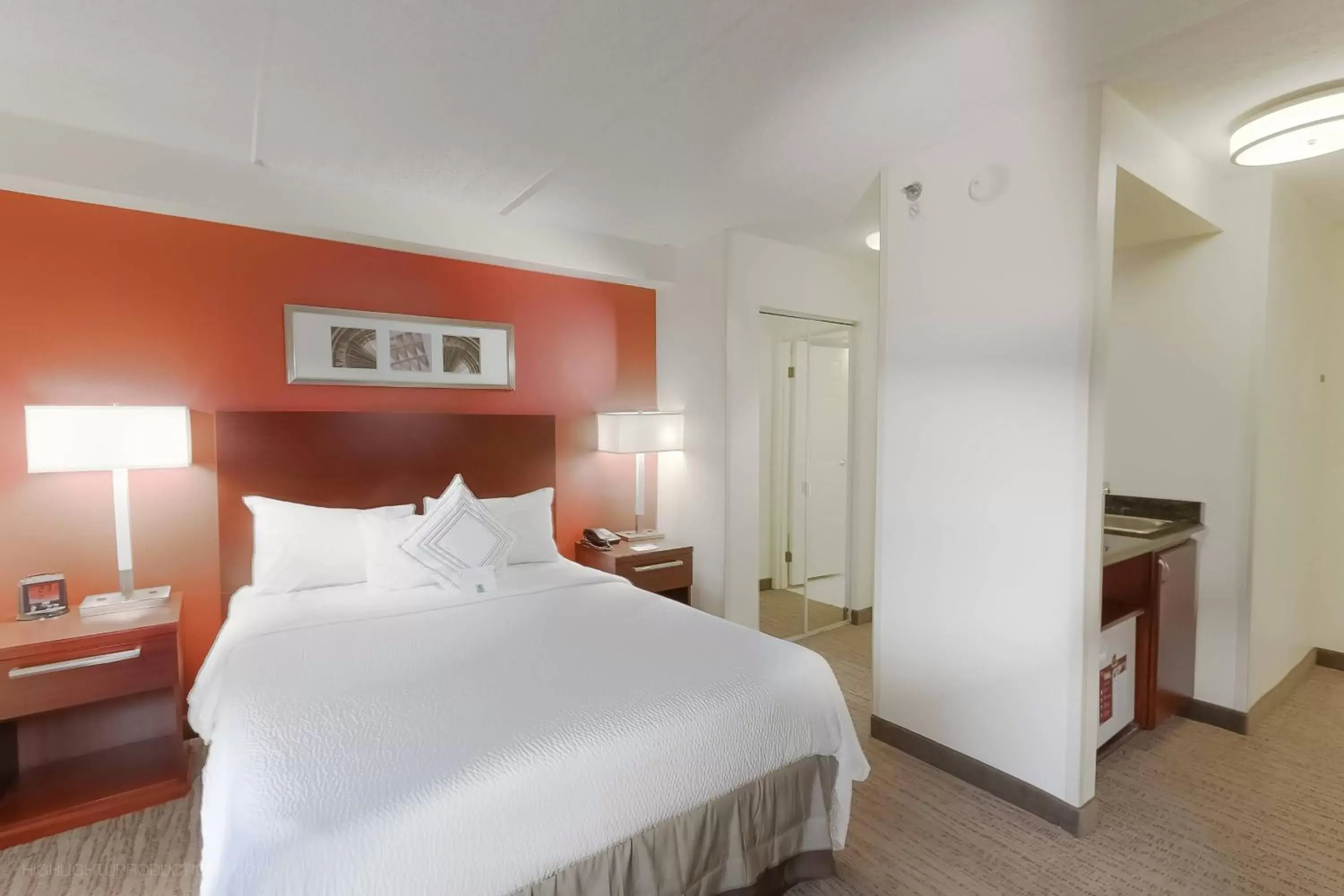 Photo of the whole room, Bed in Residence Inn Fort Worth Alliance Airport