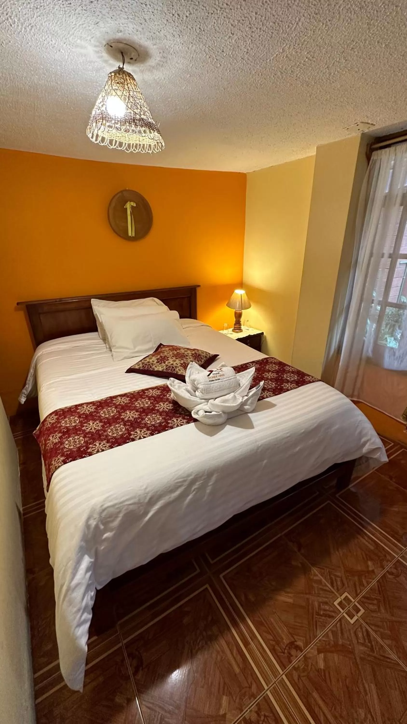 Bed in Hotel Donde Ivan