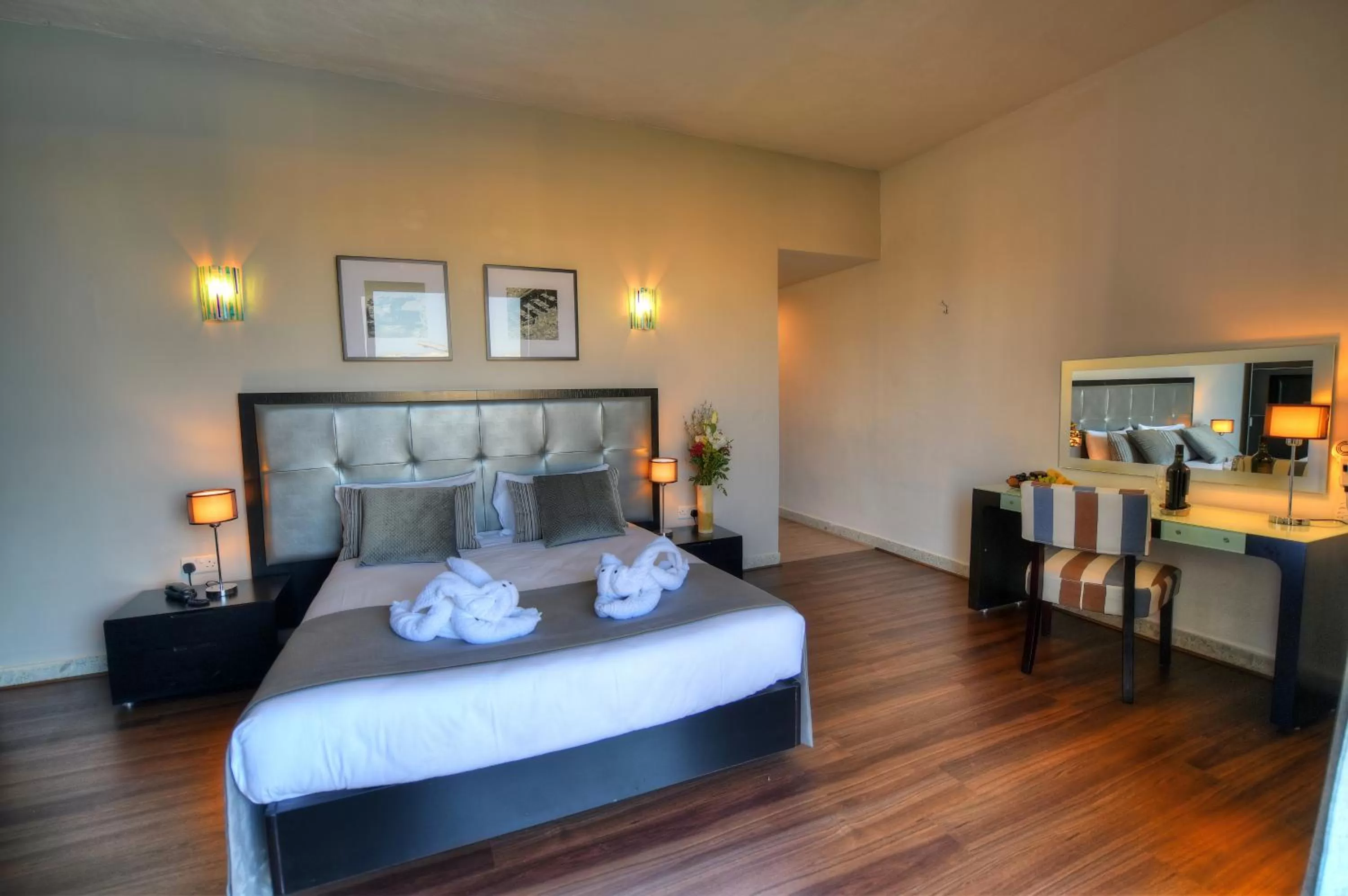 Bed in St. Julian's Bay Hotel